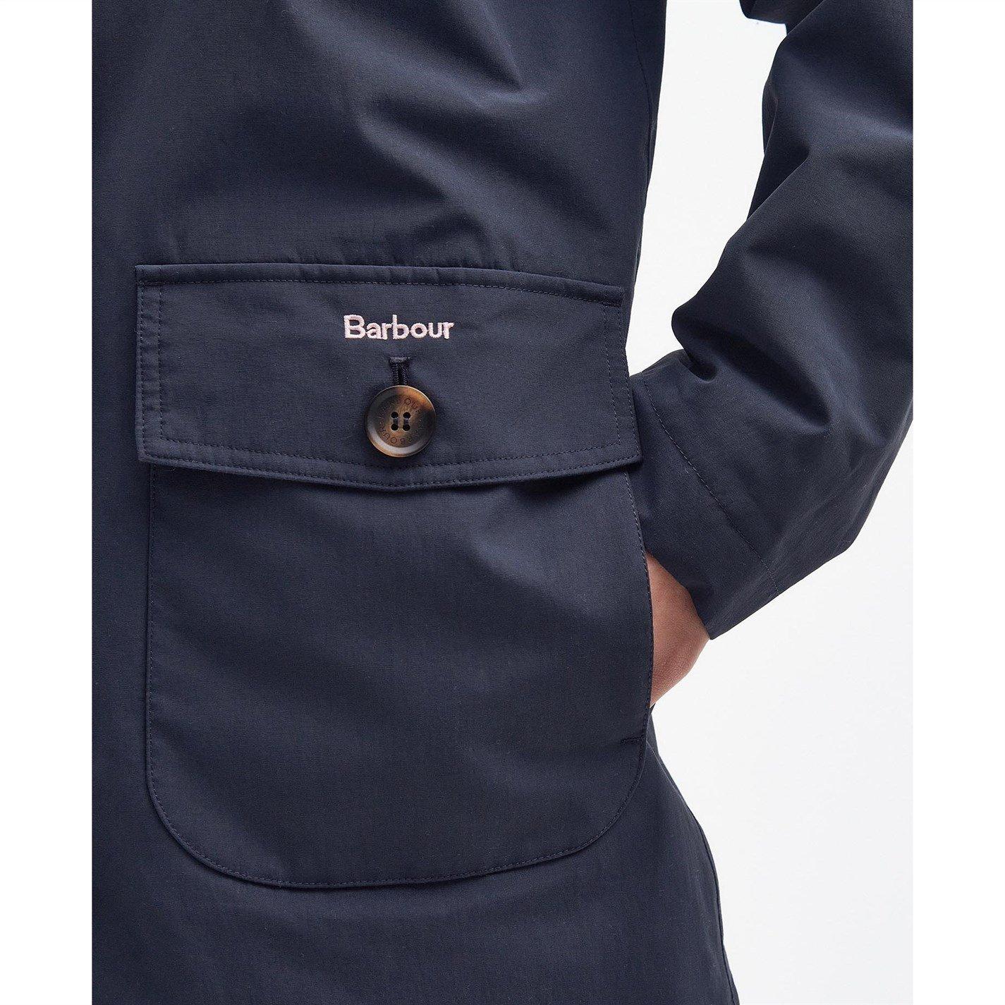 Dk Navy - Barbour - Lansdowne Waterproof Jacket - 5