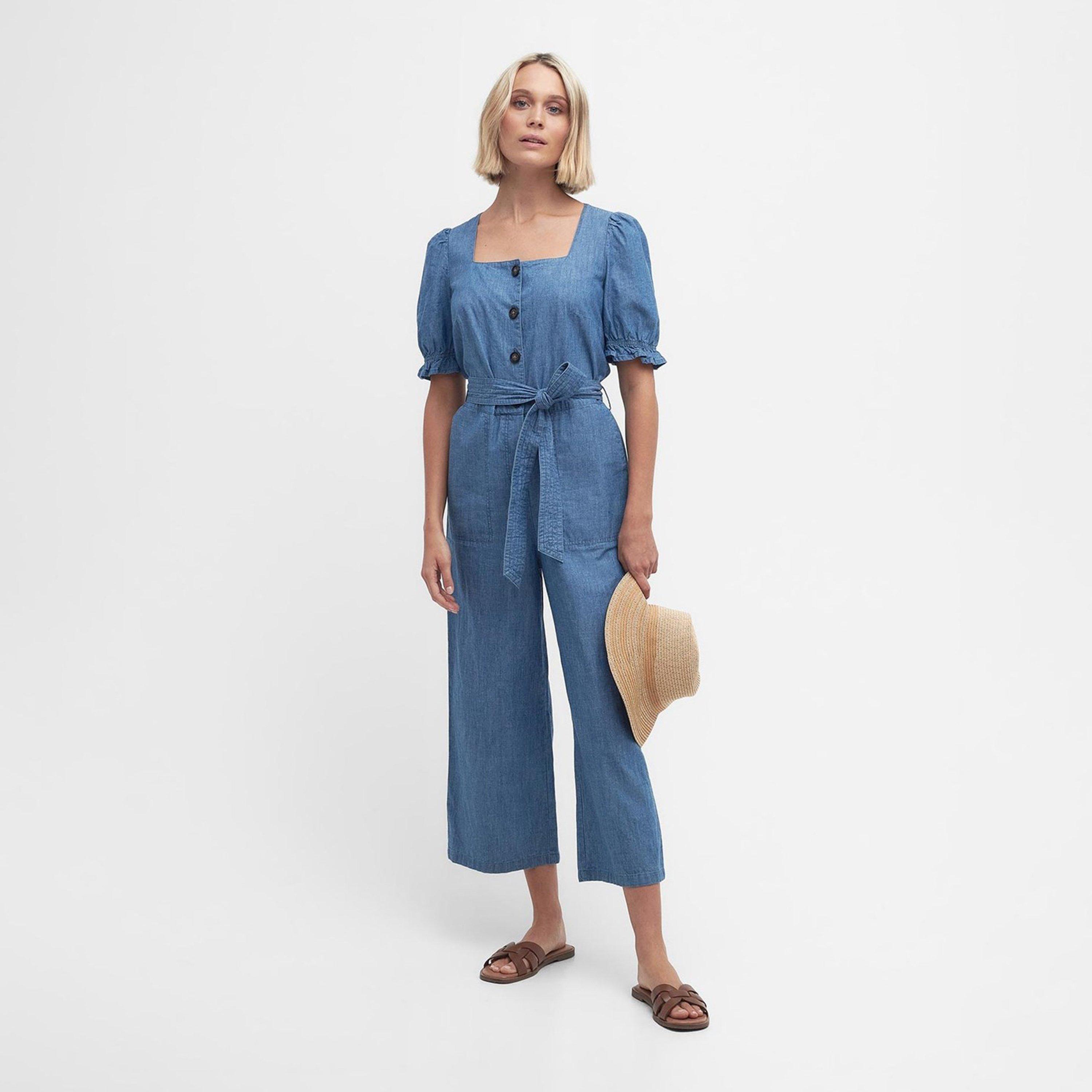 Chambray - Barbour - Berkley Denim Jumpsuit - 6