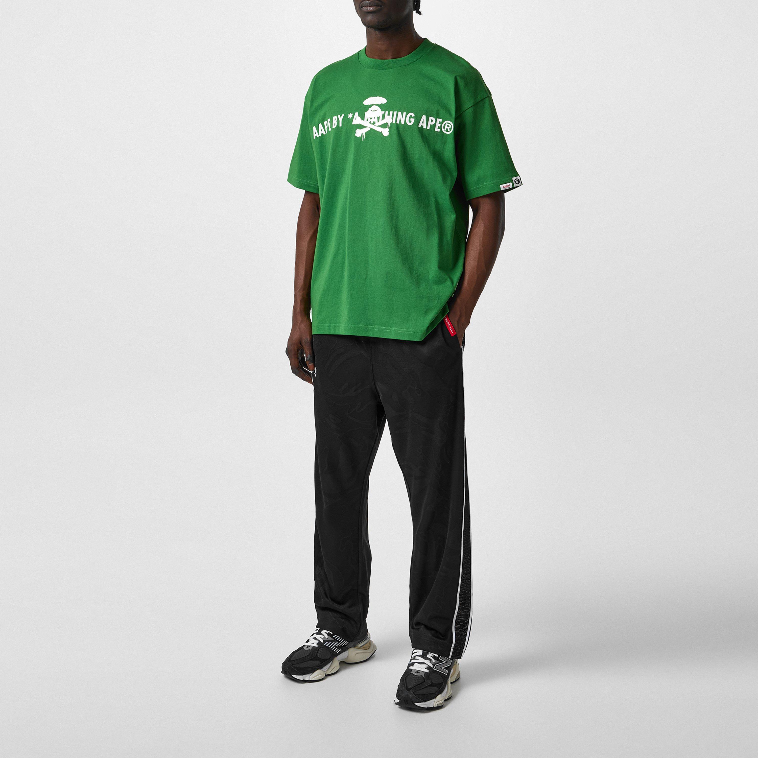 Dark Green - AAPE - Planted Earth T-Shirt - 4