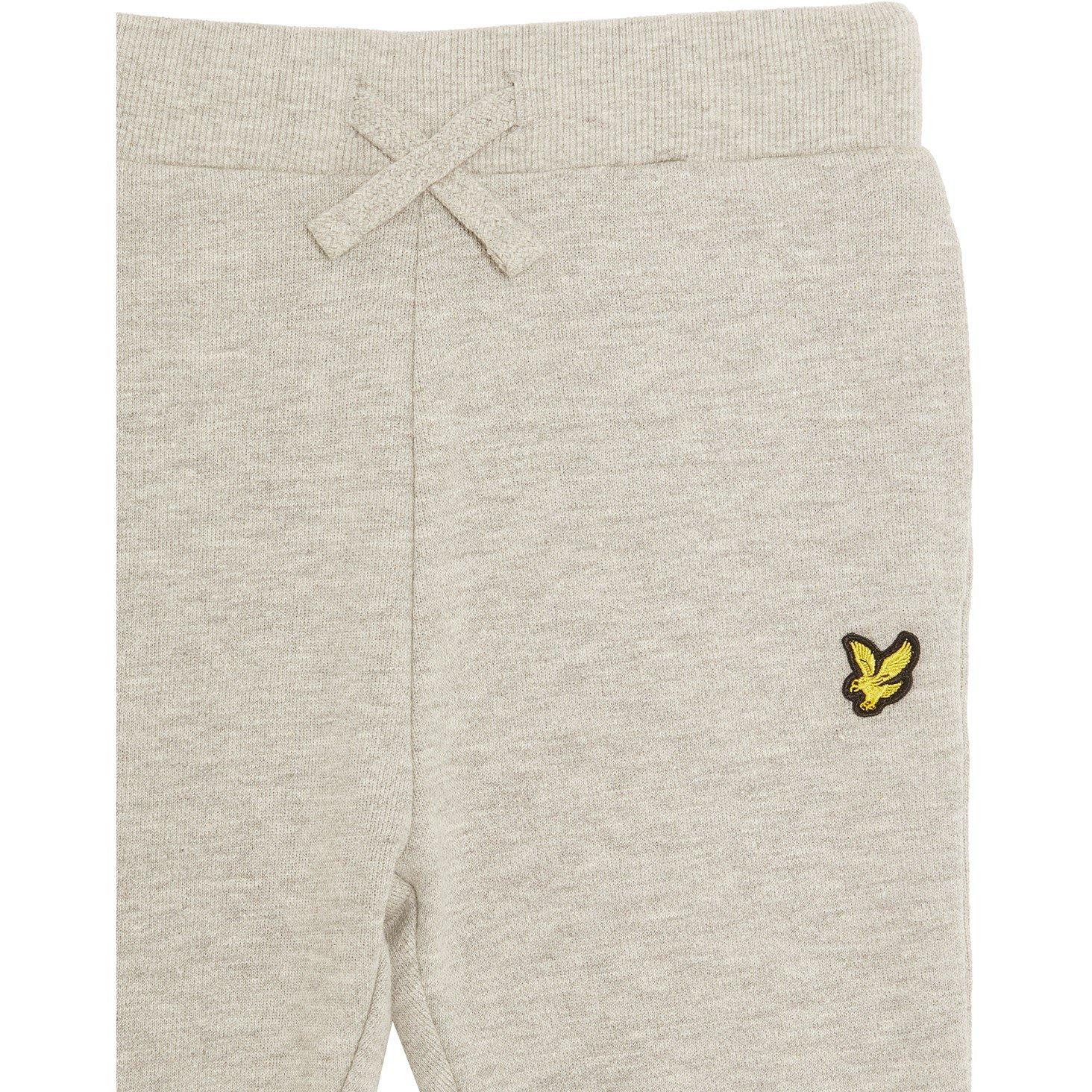 Light Grey Marl - Lyle and Scott - Kids' Fleece Tracksuits - 1