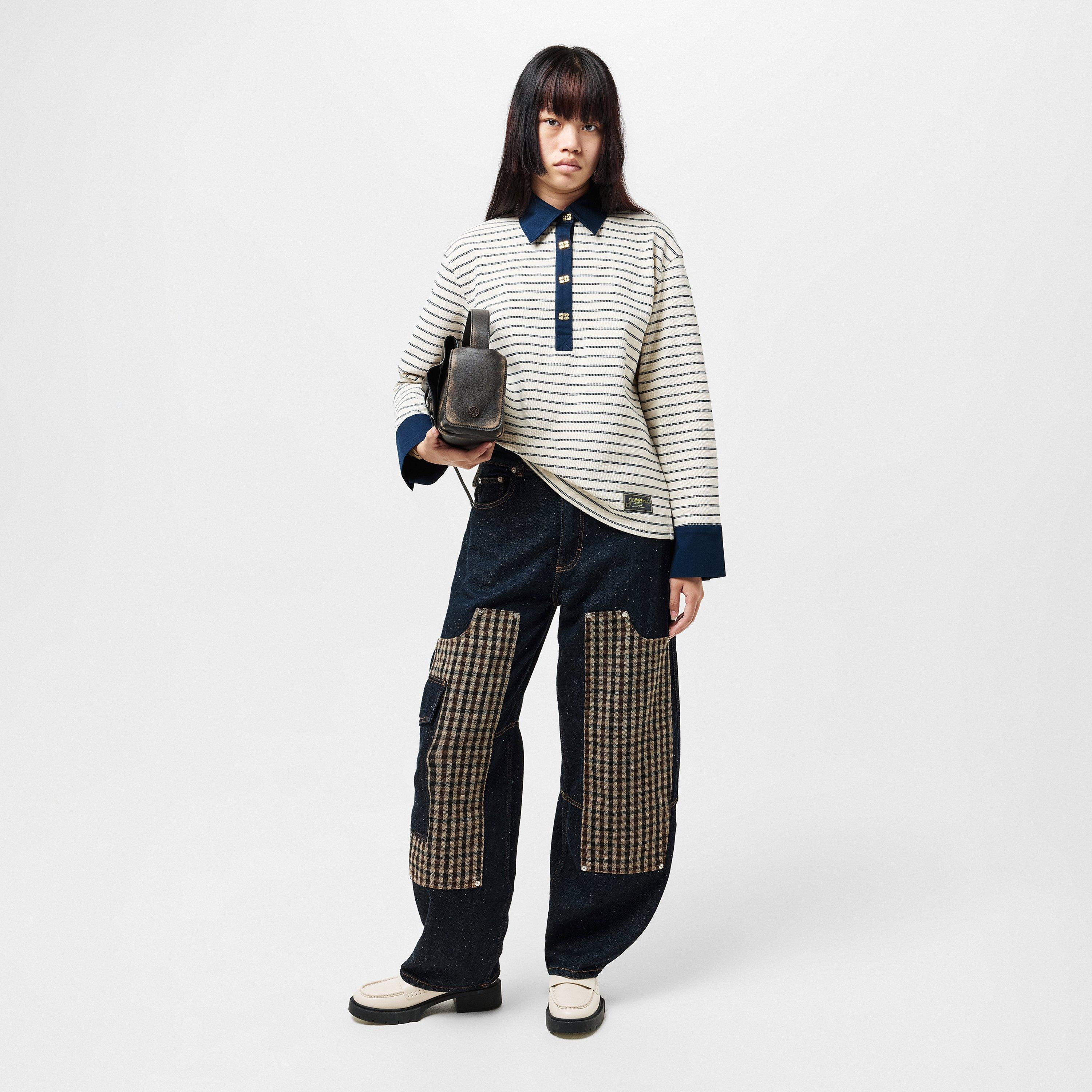 Egret - Ganni - Women's Rugby Polo Shirt - 6