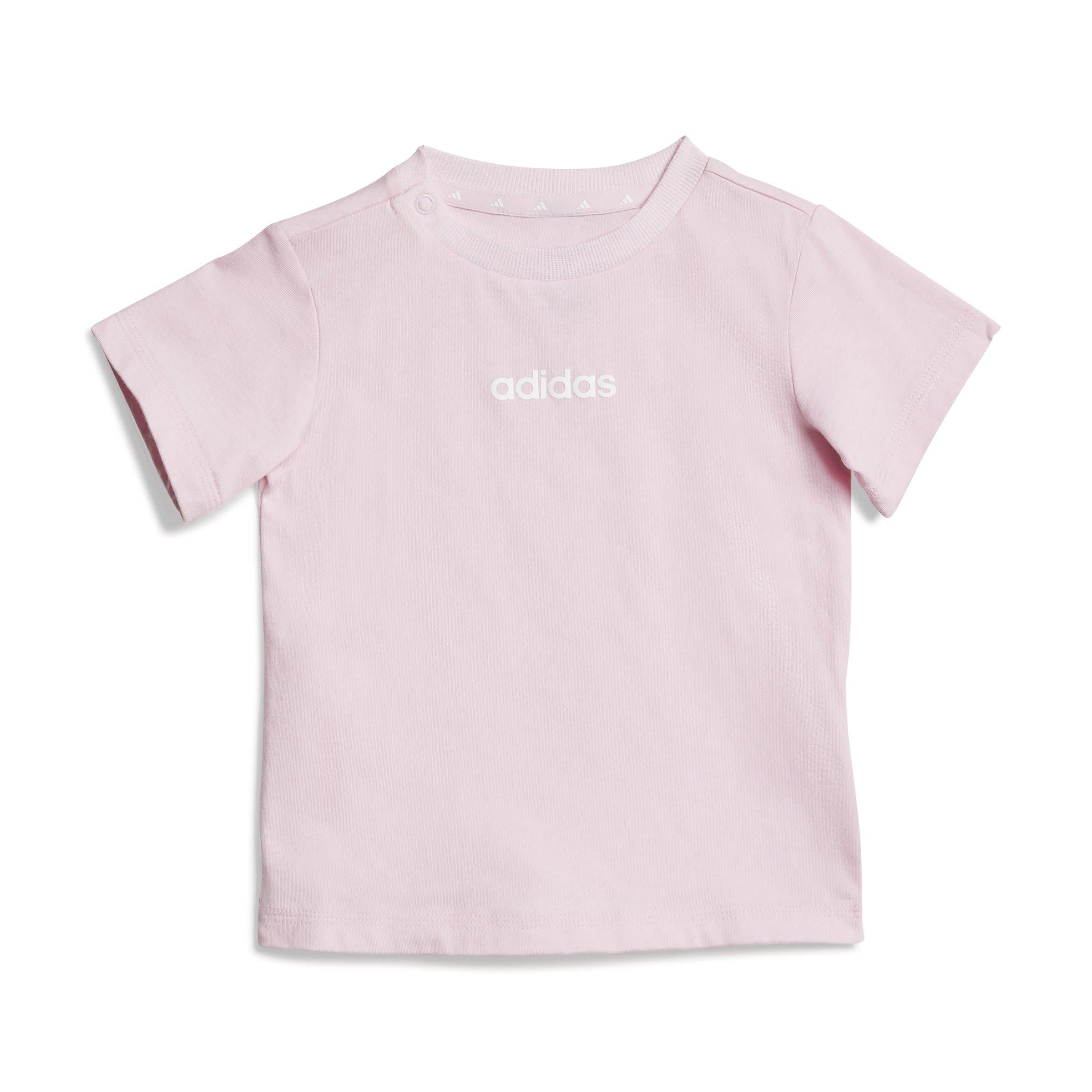 Pink/Weiß - adidas - Essentials Tee Set Babies - 2