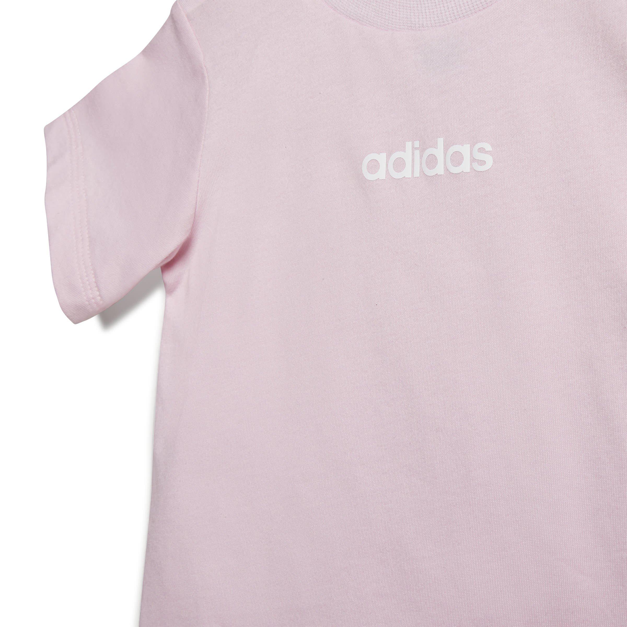 Pink/Weiß - adidas - Essentials Tee Set Babies - 5