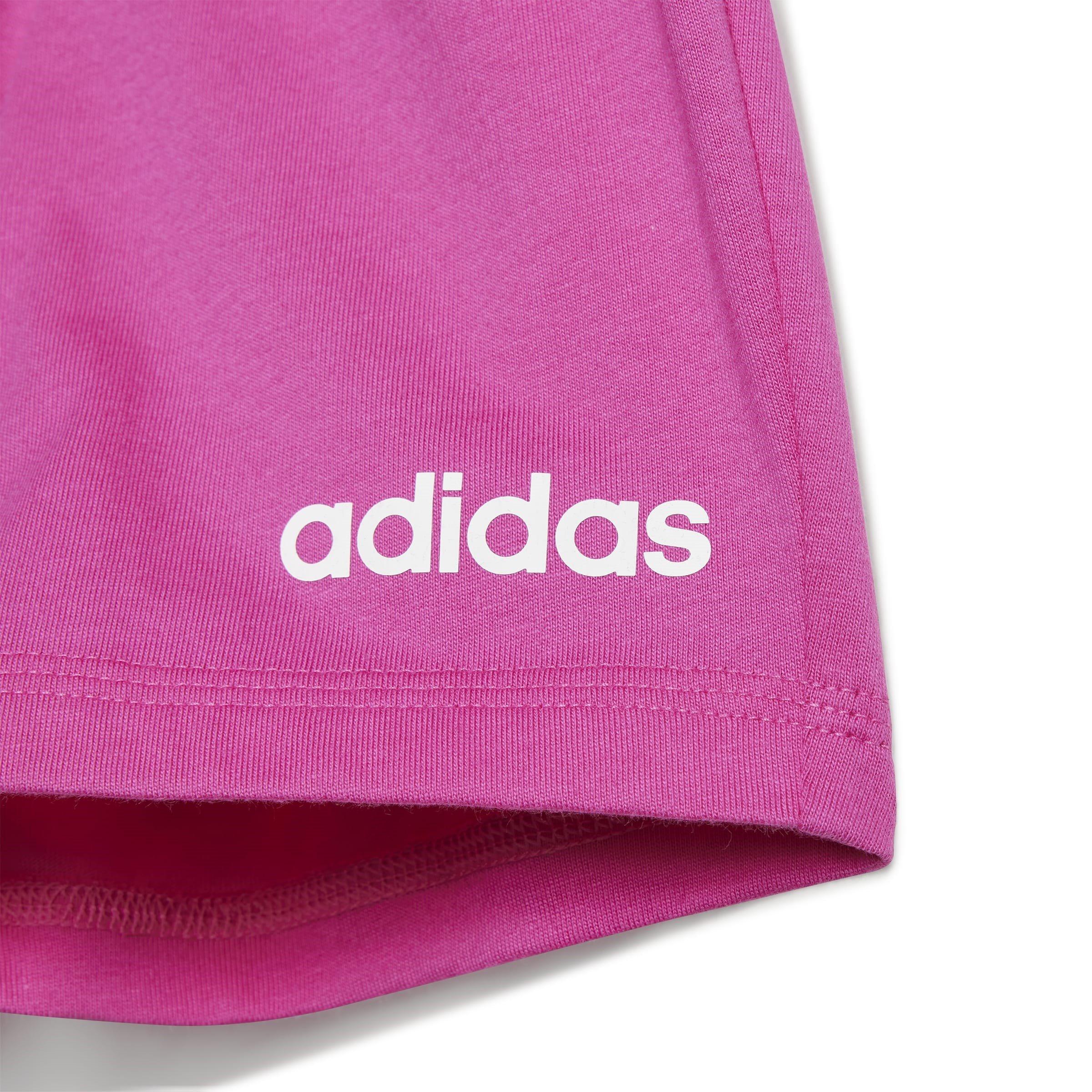 Pink/Weiß - adidas - Essentials Tee Set Babies - 7