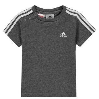 adidas 3 Stripe Essential T Shirt