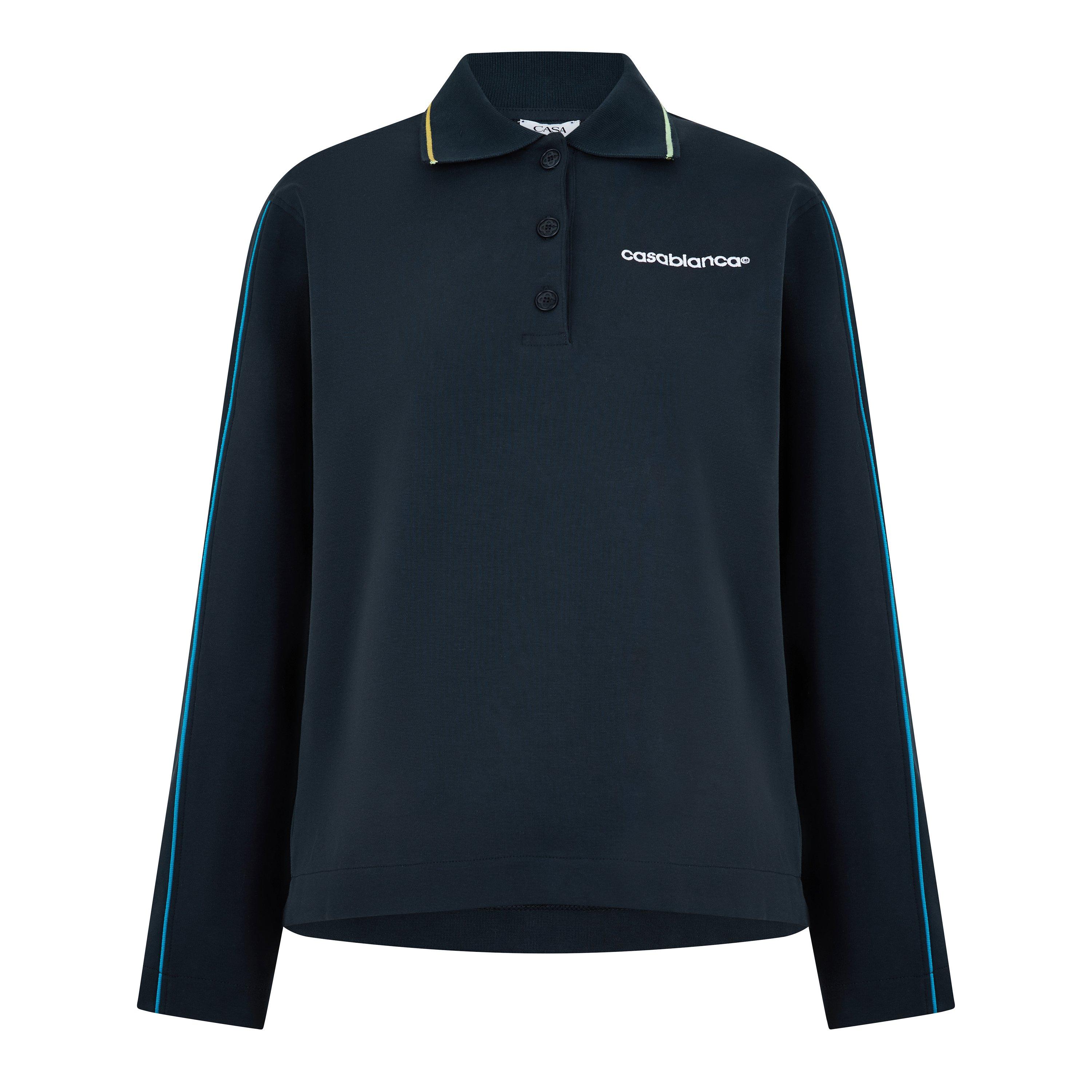 Navy - Casablanca - Casa Polo Top Ld64 - 1