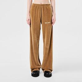 Palm Angels Velvet Loose Track Pants