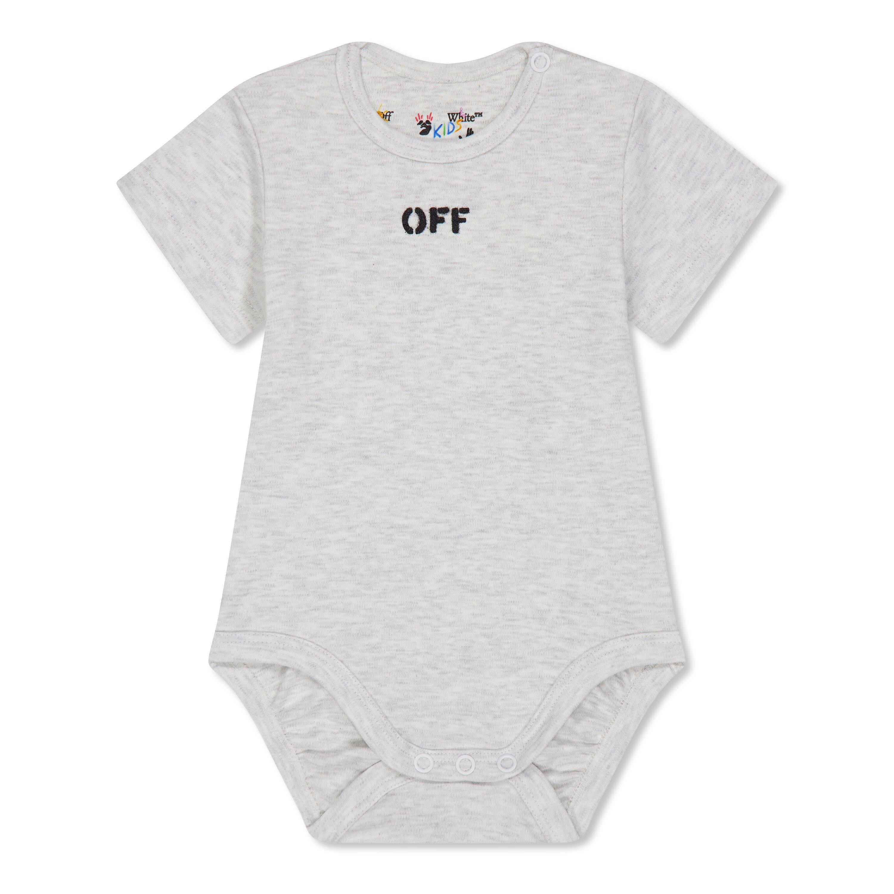 Multicolor - Off White - Kids Set Body S/S 3 Pack All-in-Ones ClOver The Heading - 3