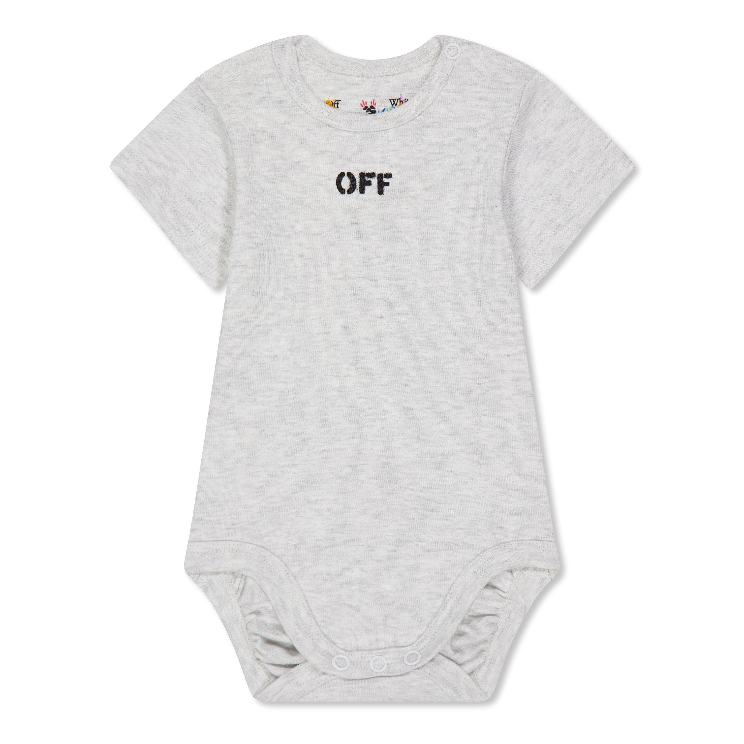 Multicolor - Off White - Kids Short-Sleeve 3-Pack Bodysuit Set - 2