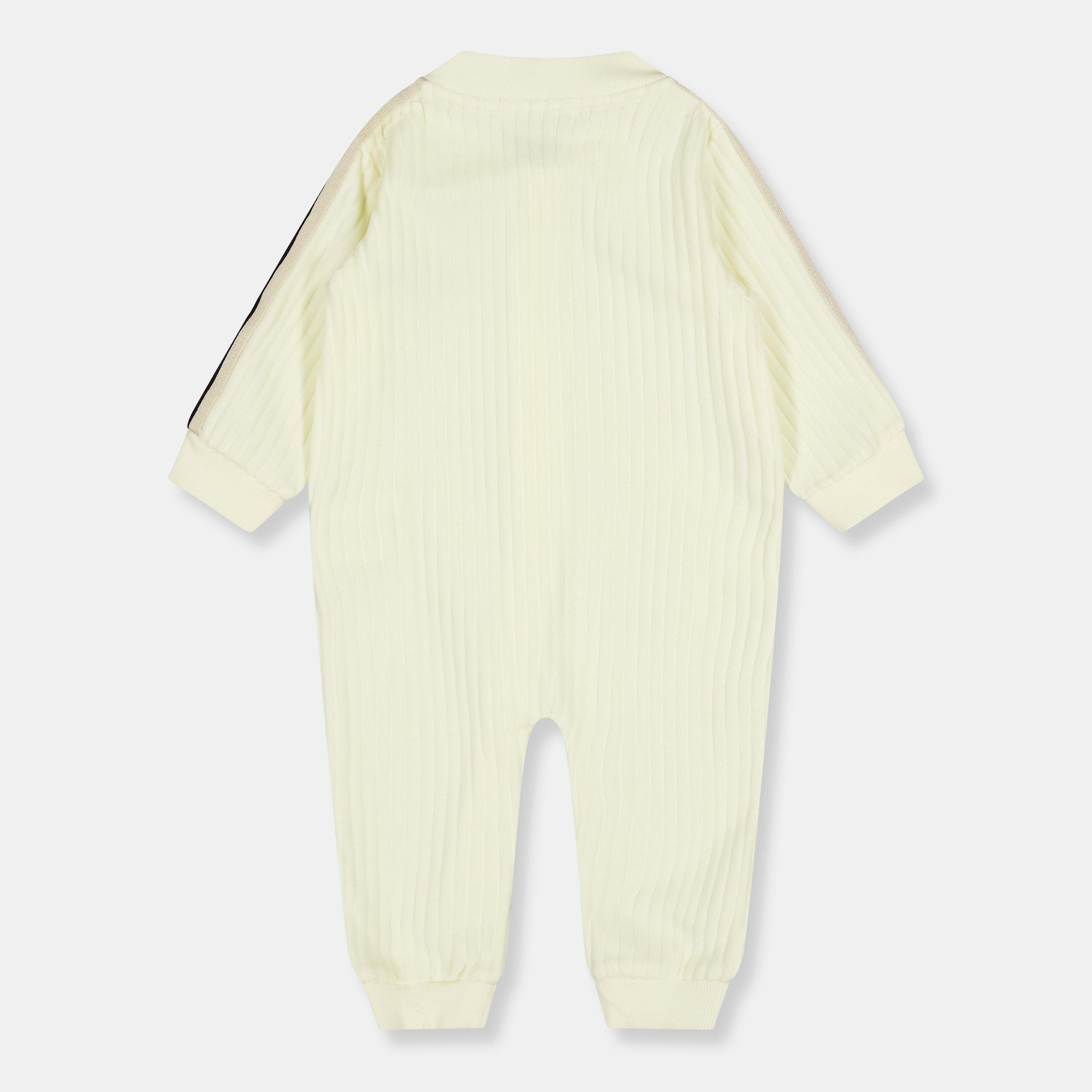 Cream 0340 - Palm Angels - Unisex Kids' Cord Logo Onesie - 2