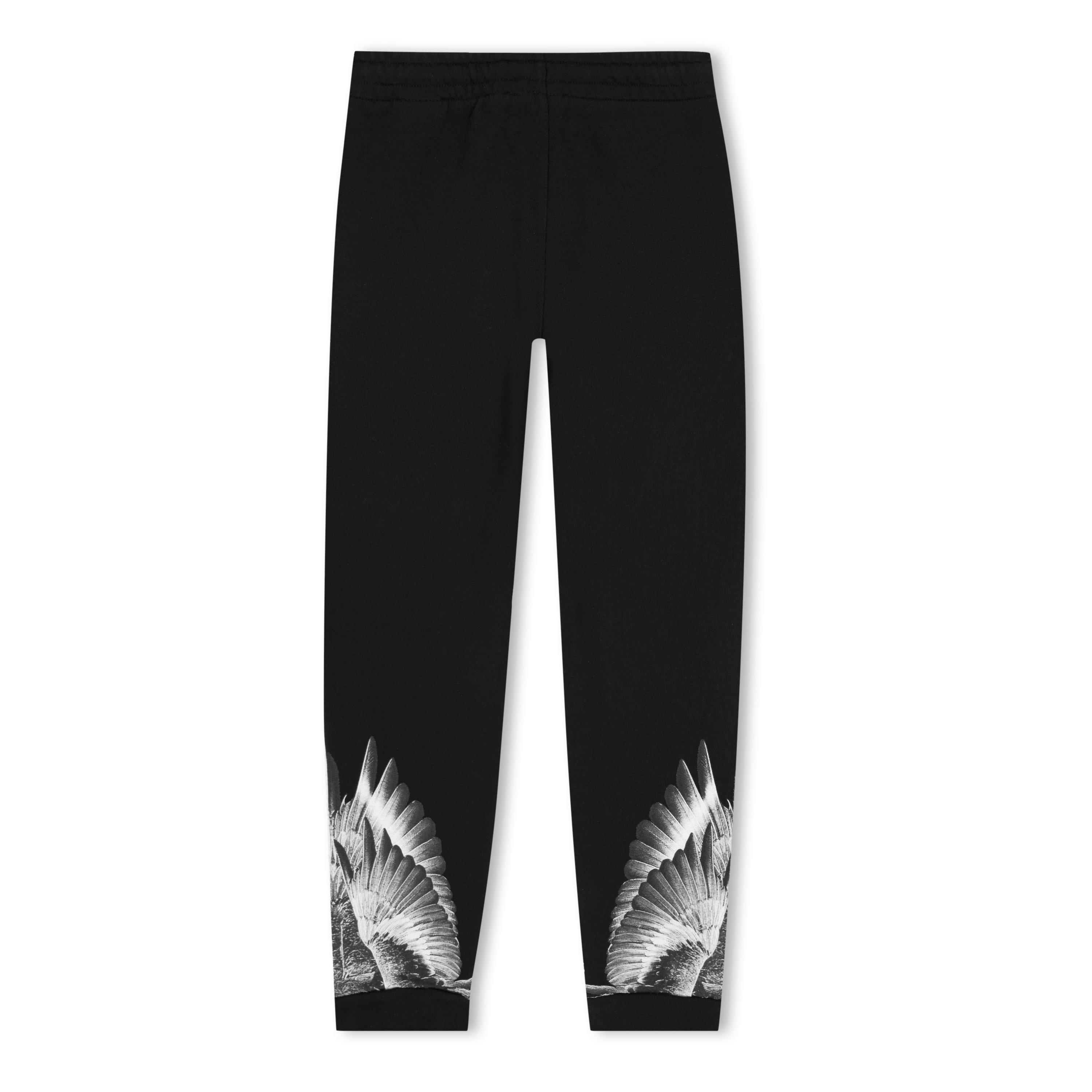 Marcelo Burlon Kids' Icon Wings Closed Hem Poly Joggers