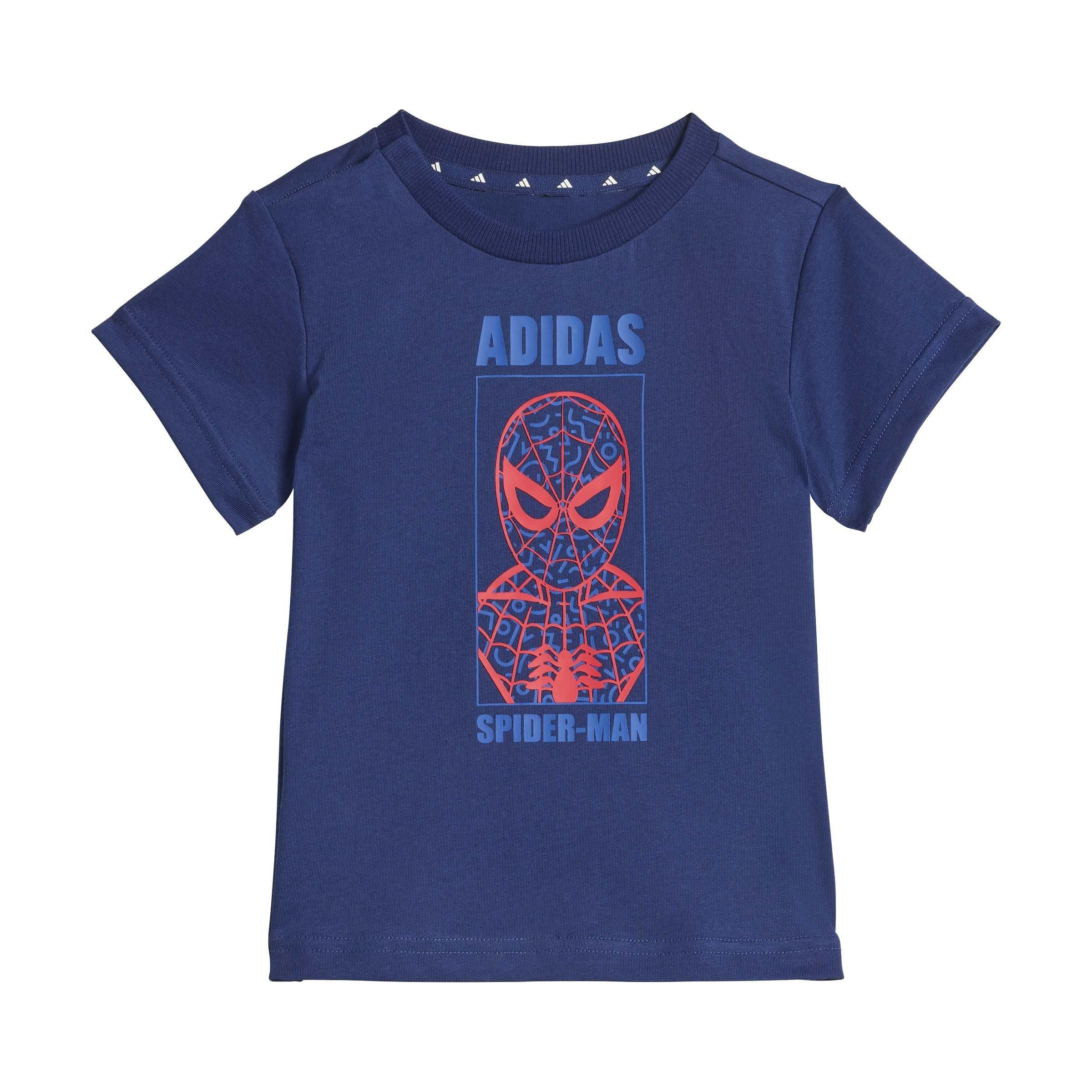 Dark Blue/Off W - adidas - Adidas I Mrvl Sm T S Bb99 - 2