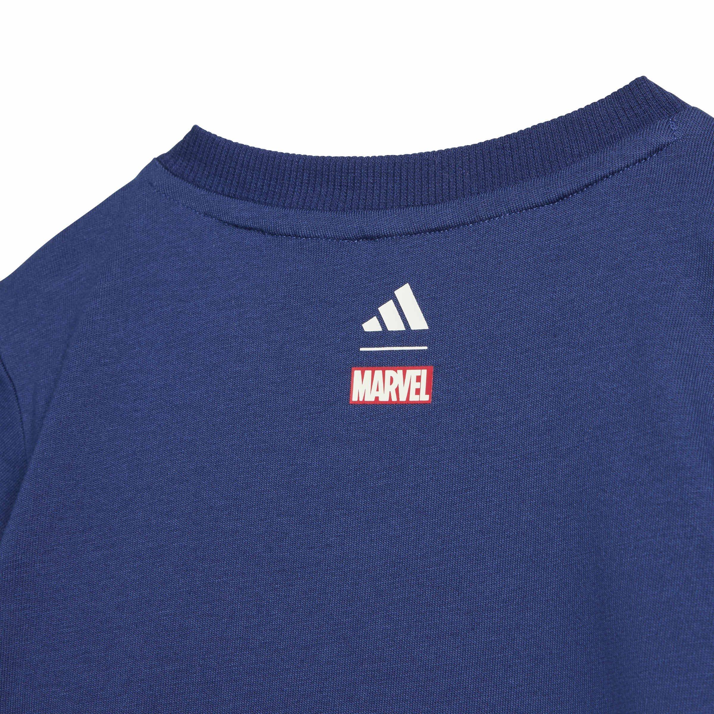 Dark Blue/Off W - adidas - Adidas I Mrvl Sm T S Bb99 - 5