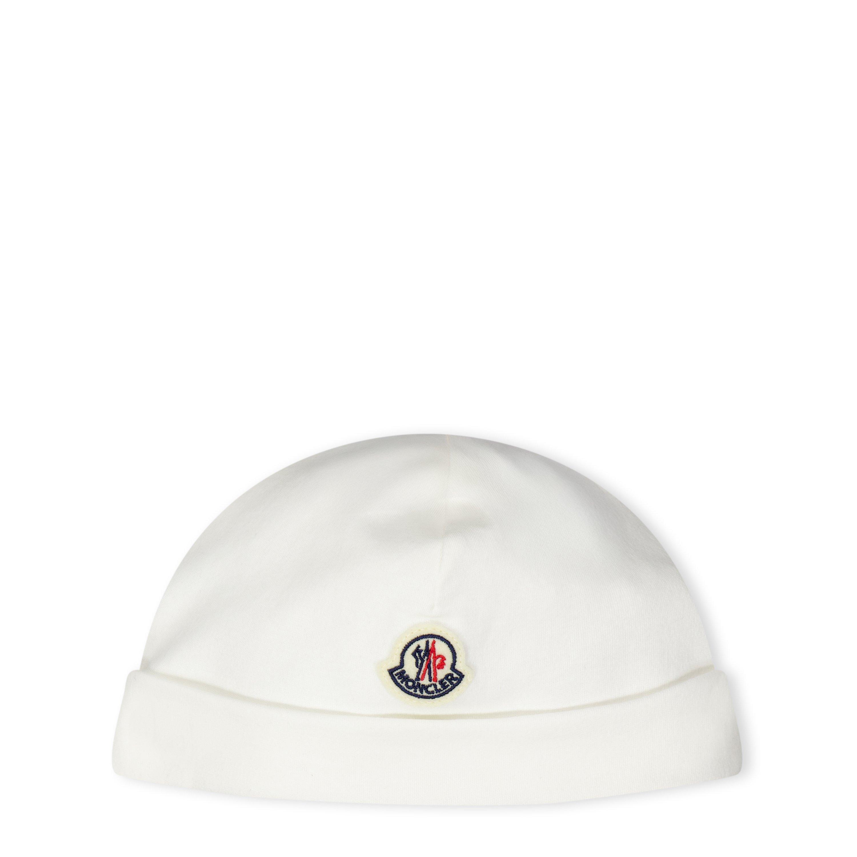 White F02 - Moncler - Unisex Kids Hat Bodysuit and Trousers Clothing Set - 6