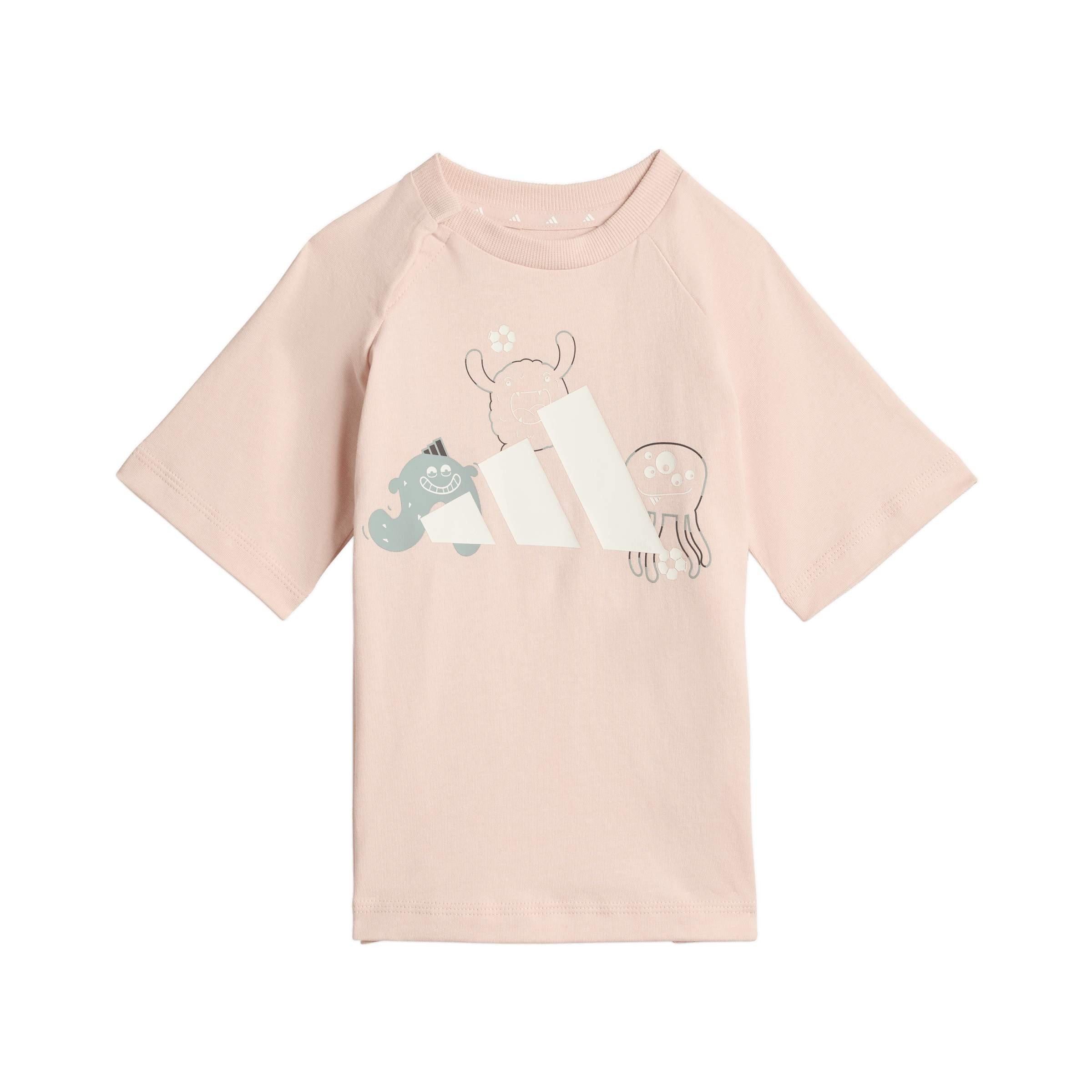 Blush Pink/Hvid - adidas - Adidas I Trnstr T Se Bb99 - 2