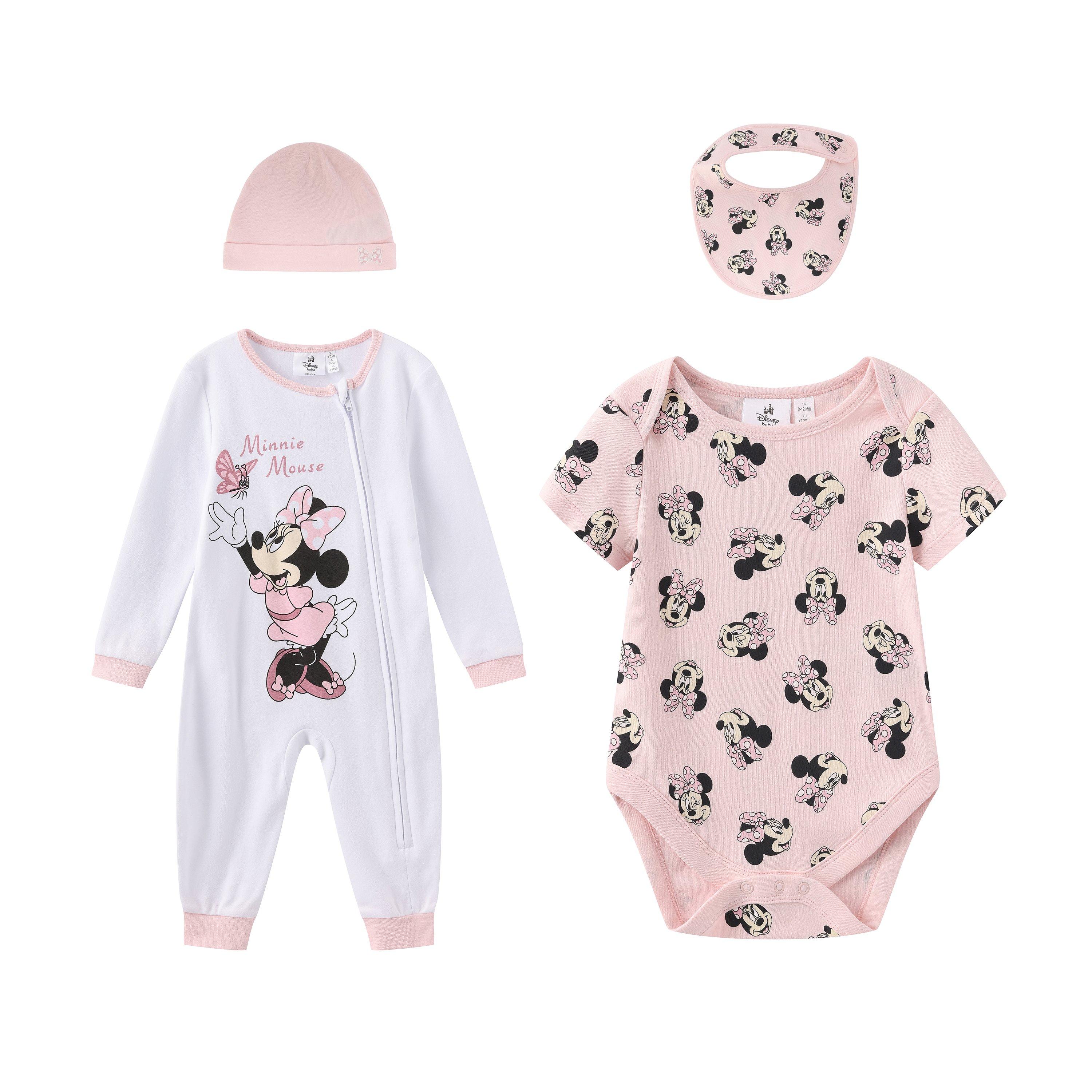 Minnie Mouse - Character - Character 4 Piece Romper Set Baby - 1