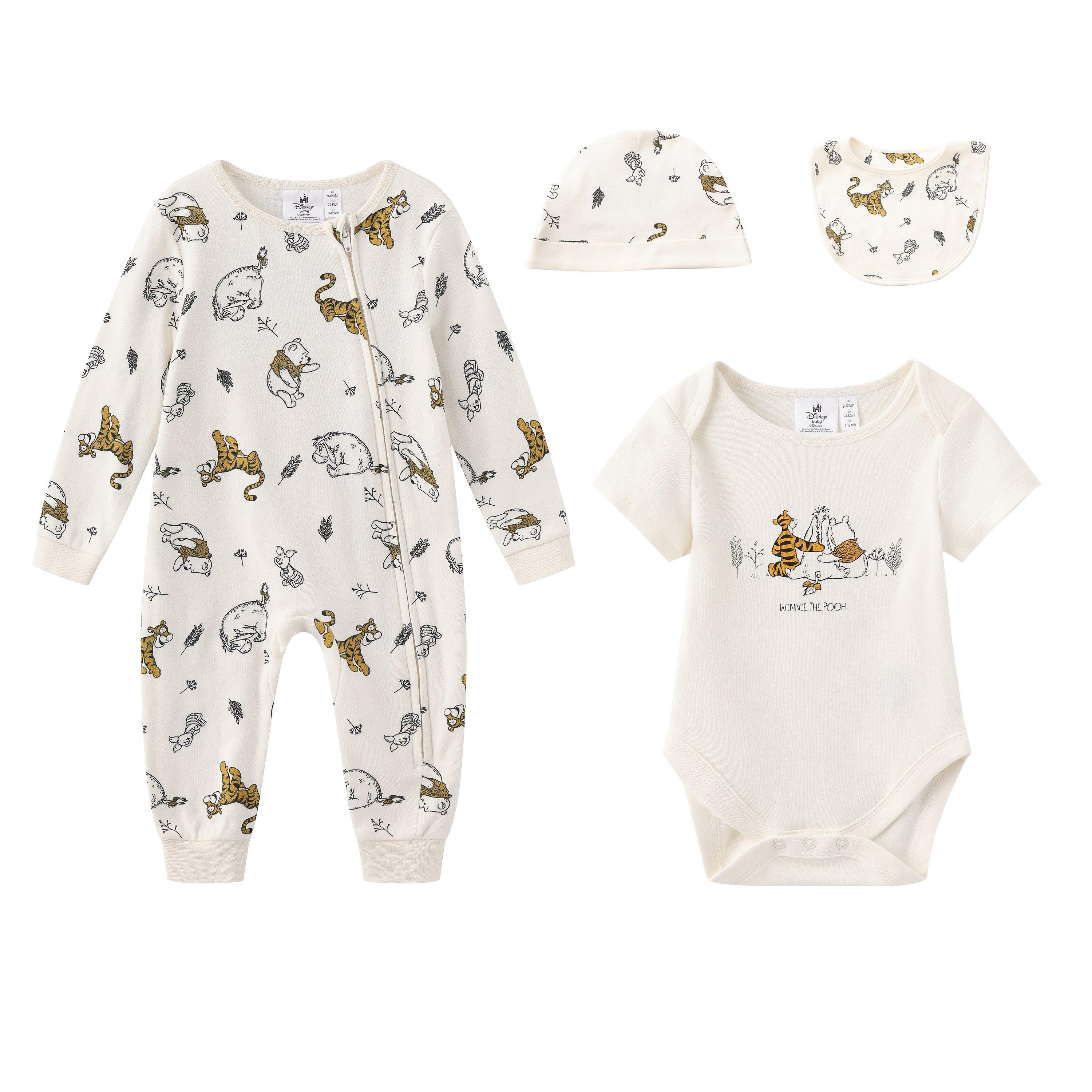 Character 4 Piece Romper Set Baby