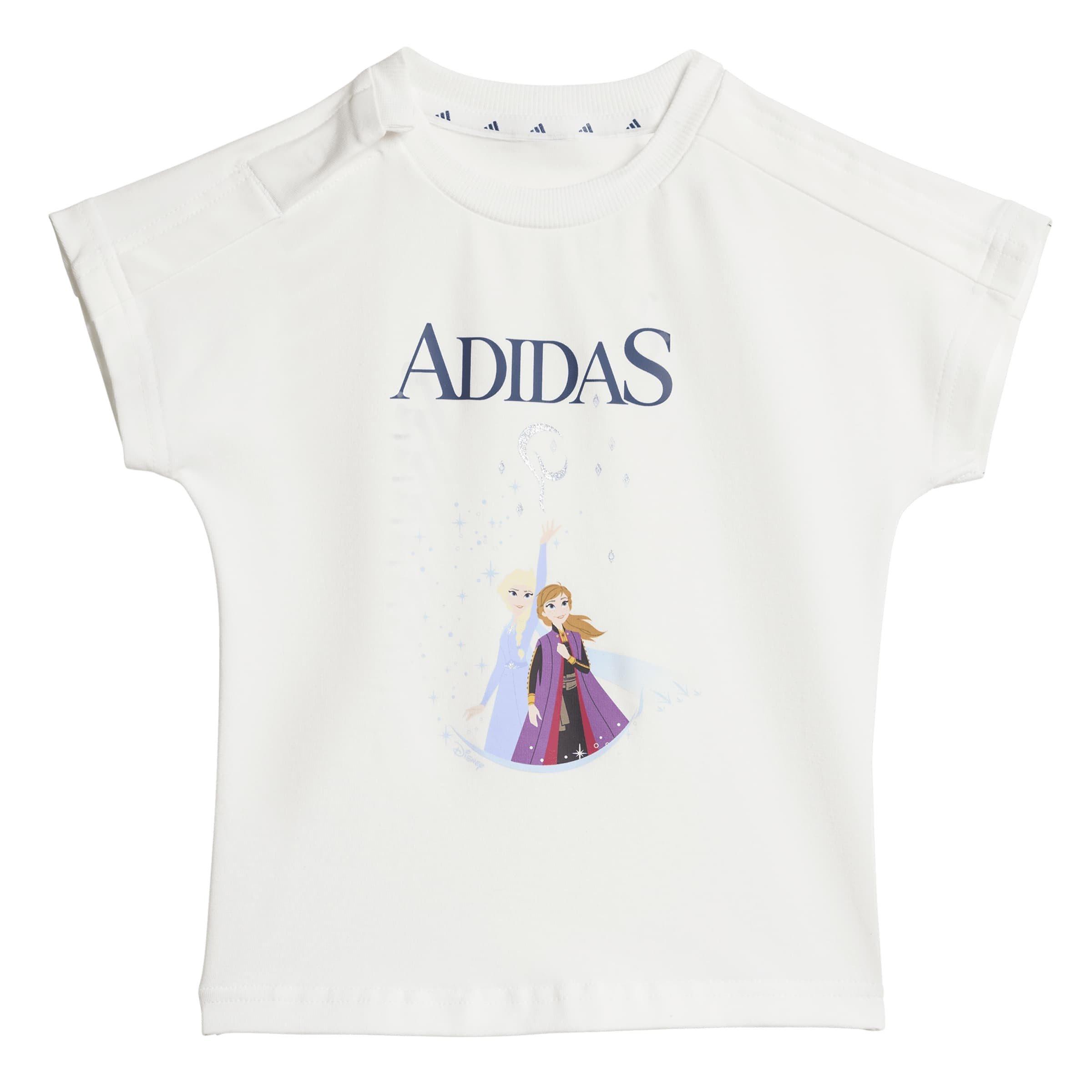 White/Dark Blue - adidas - Kids' Top and Trouser Set - 2