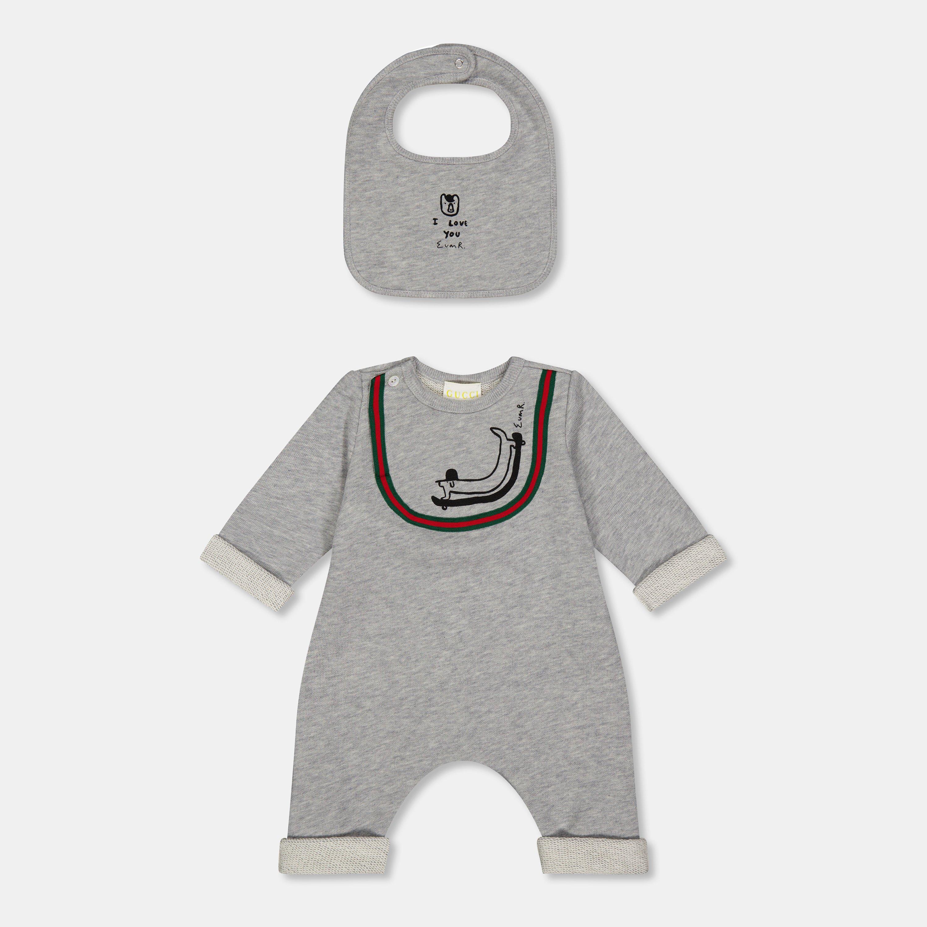 Grey 1183 - Gucci - Unisex Kids' Saus Dog Clothing Set - 1