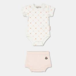 Moncler Vest Bib Set Babies