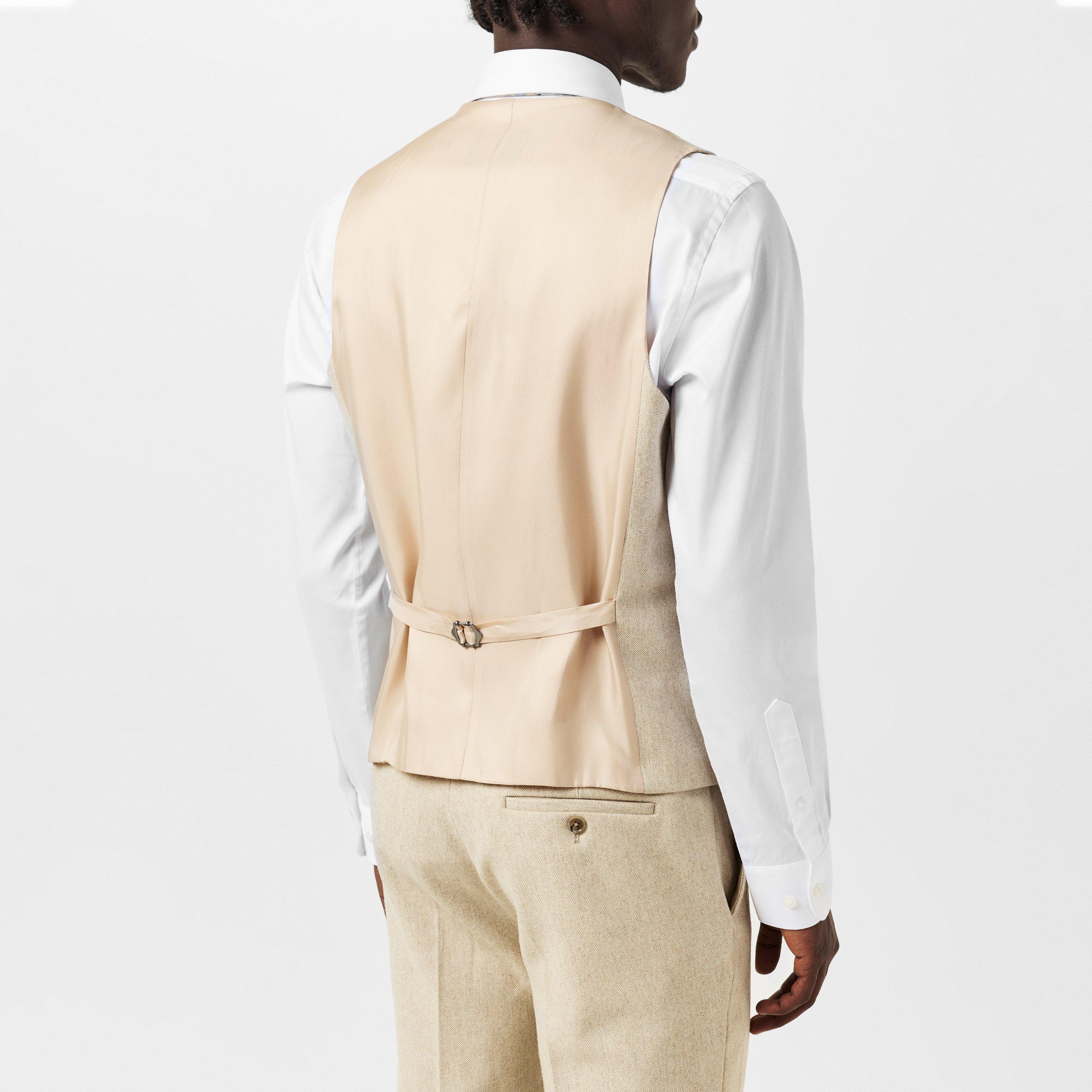 Neutral Tweed - Without Prejudice - WP Archer Donegal Waistcoat - 4