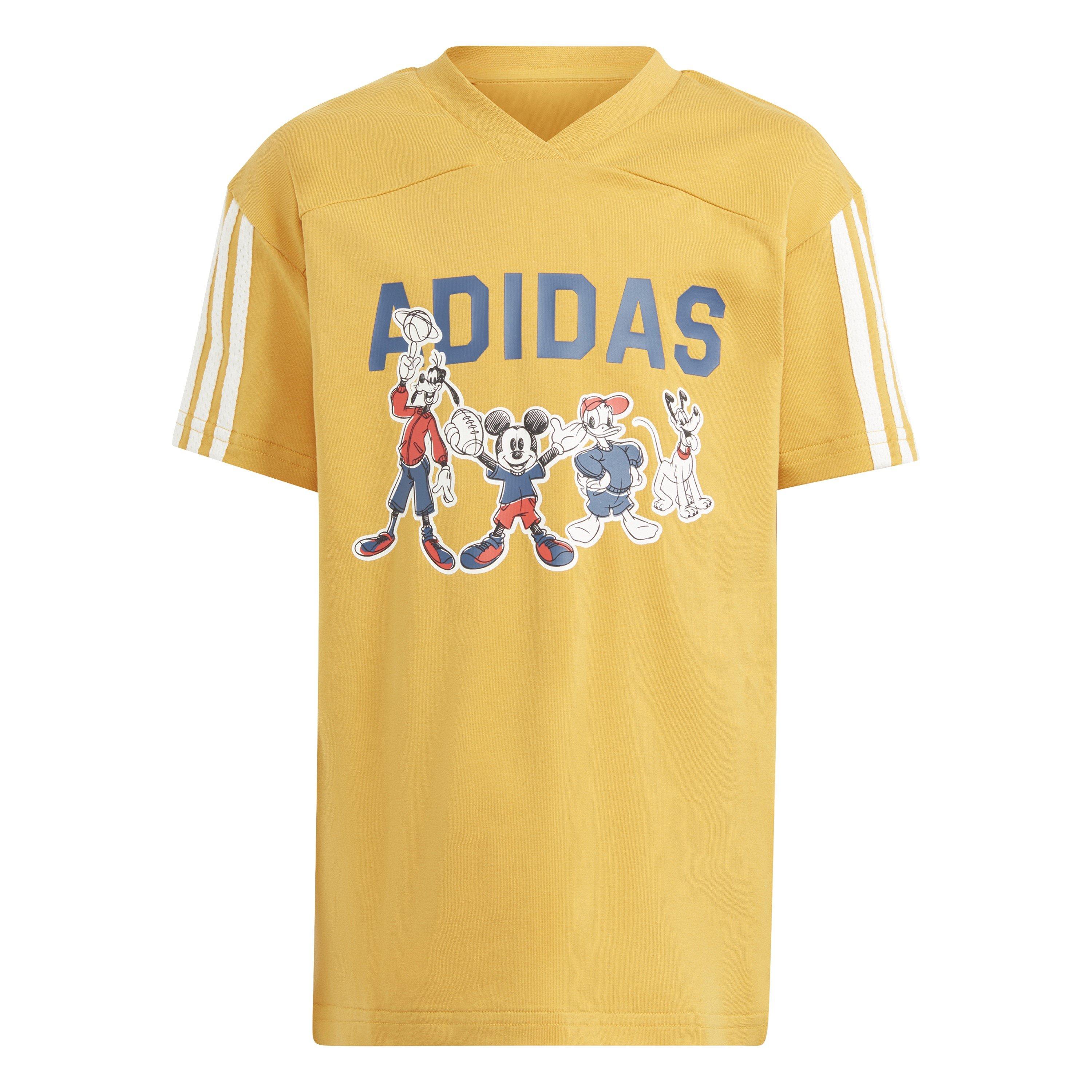 Gelb - adidas - Lk Dy Mm T Set T-Shirt Unisex Kids - 3