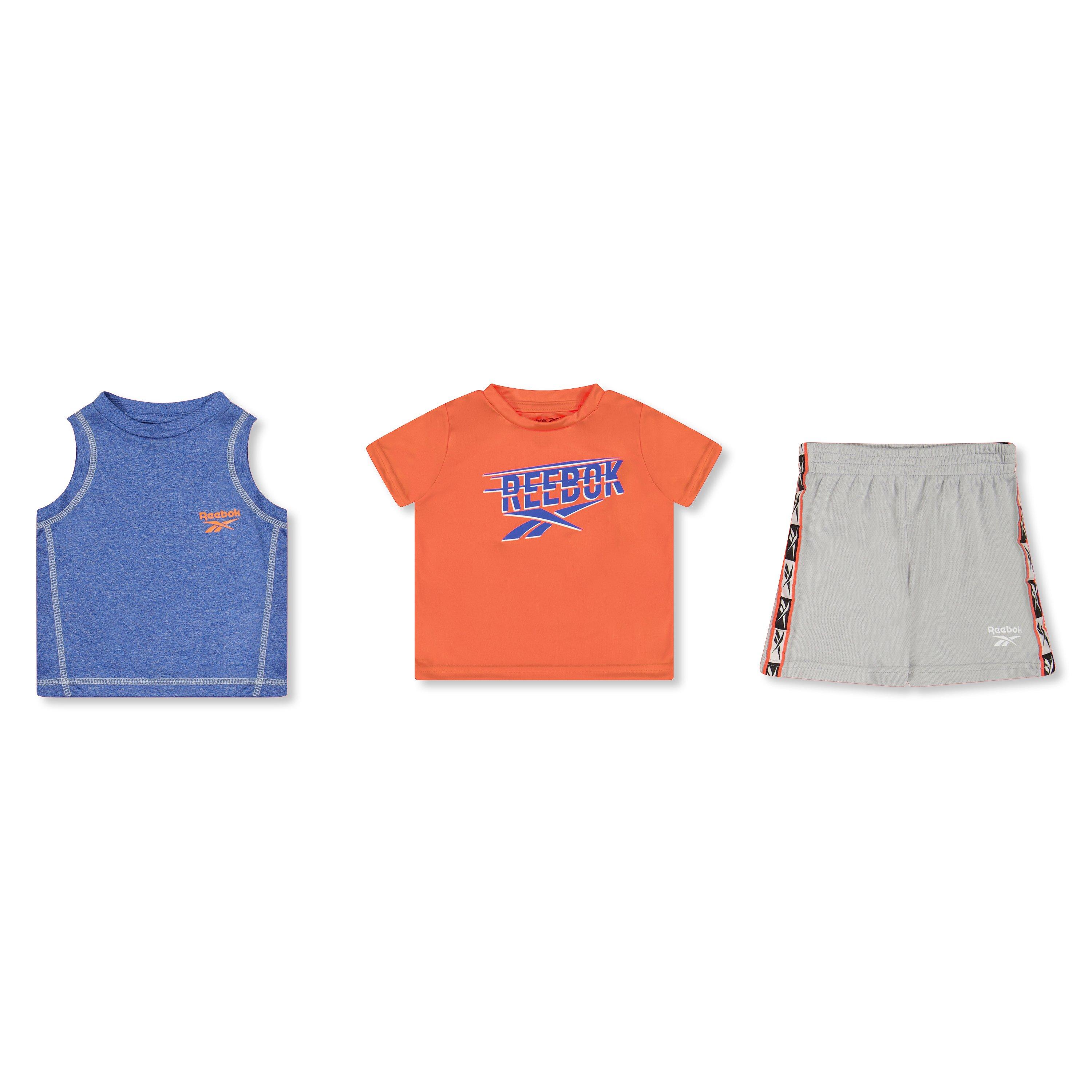 Neon Yellow - Reebok - Reebok Tee Short Set Bb99 - 1