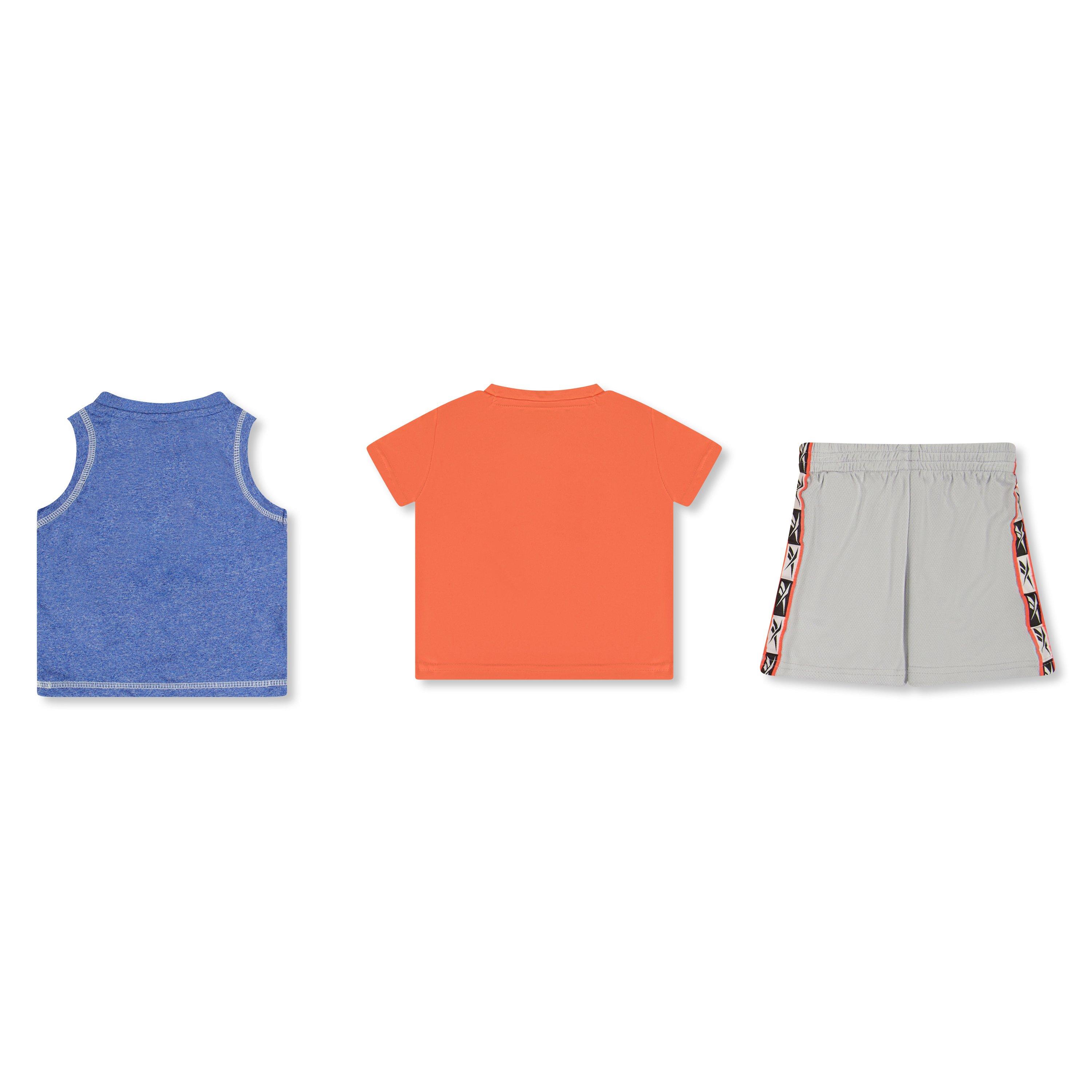 Neon Yellow - Reebok - Reebok Tee Short Set Bb99 - 2