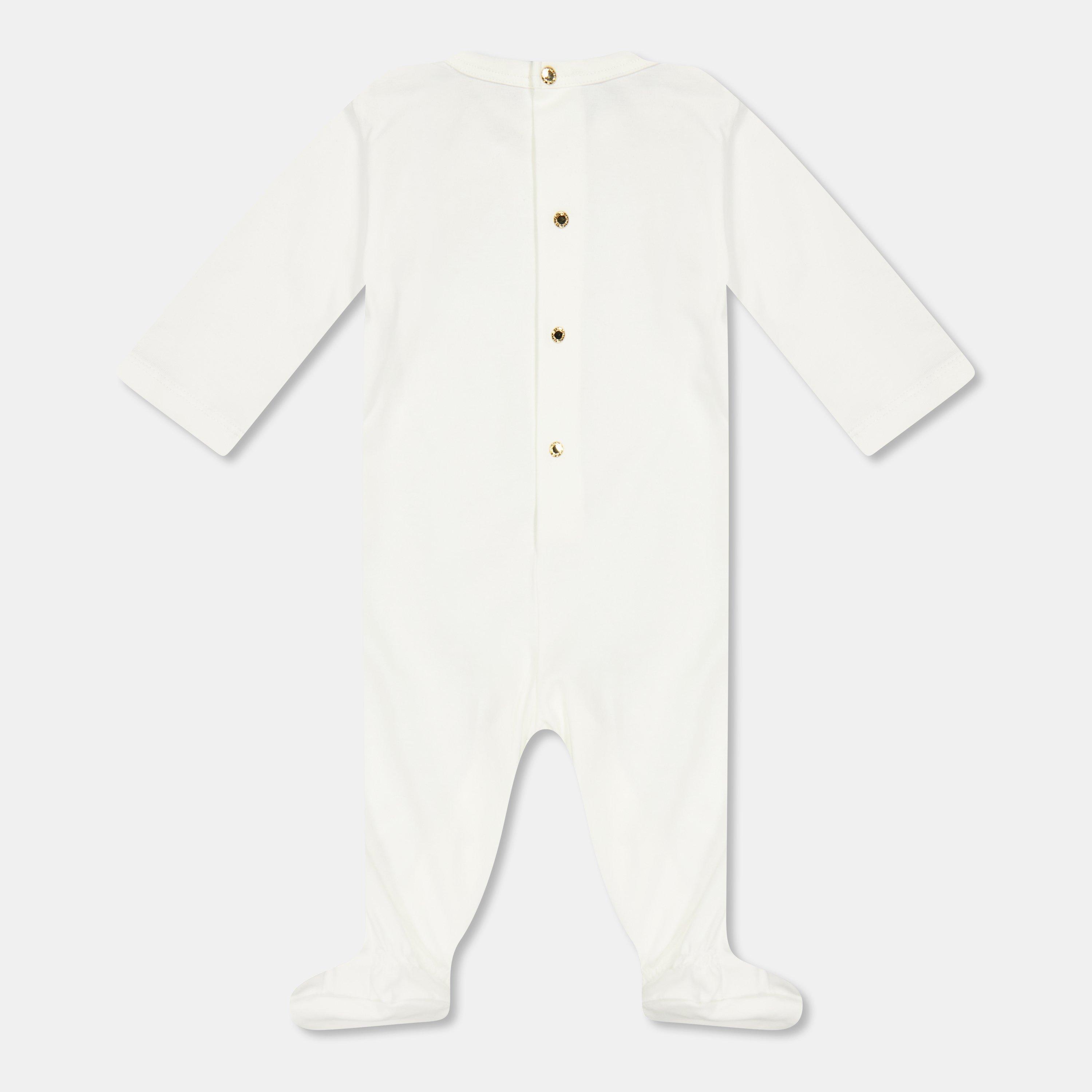 6W010 White - Versace - Unisex Kids Onesies - 2