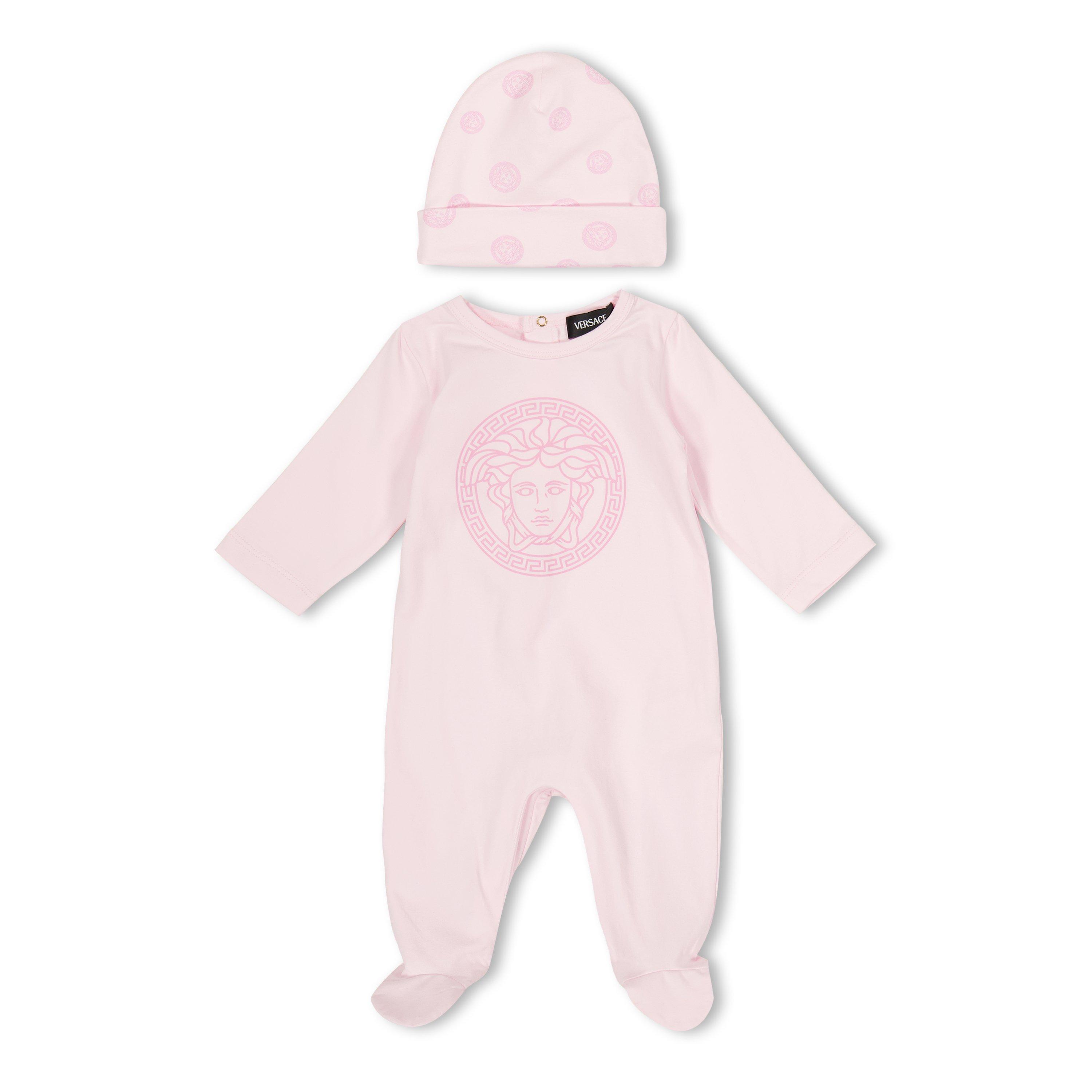 Pink 2PB30 - Versace - Kids' Hat+ Onesie - 1