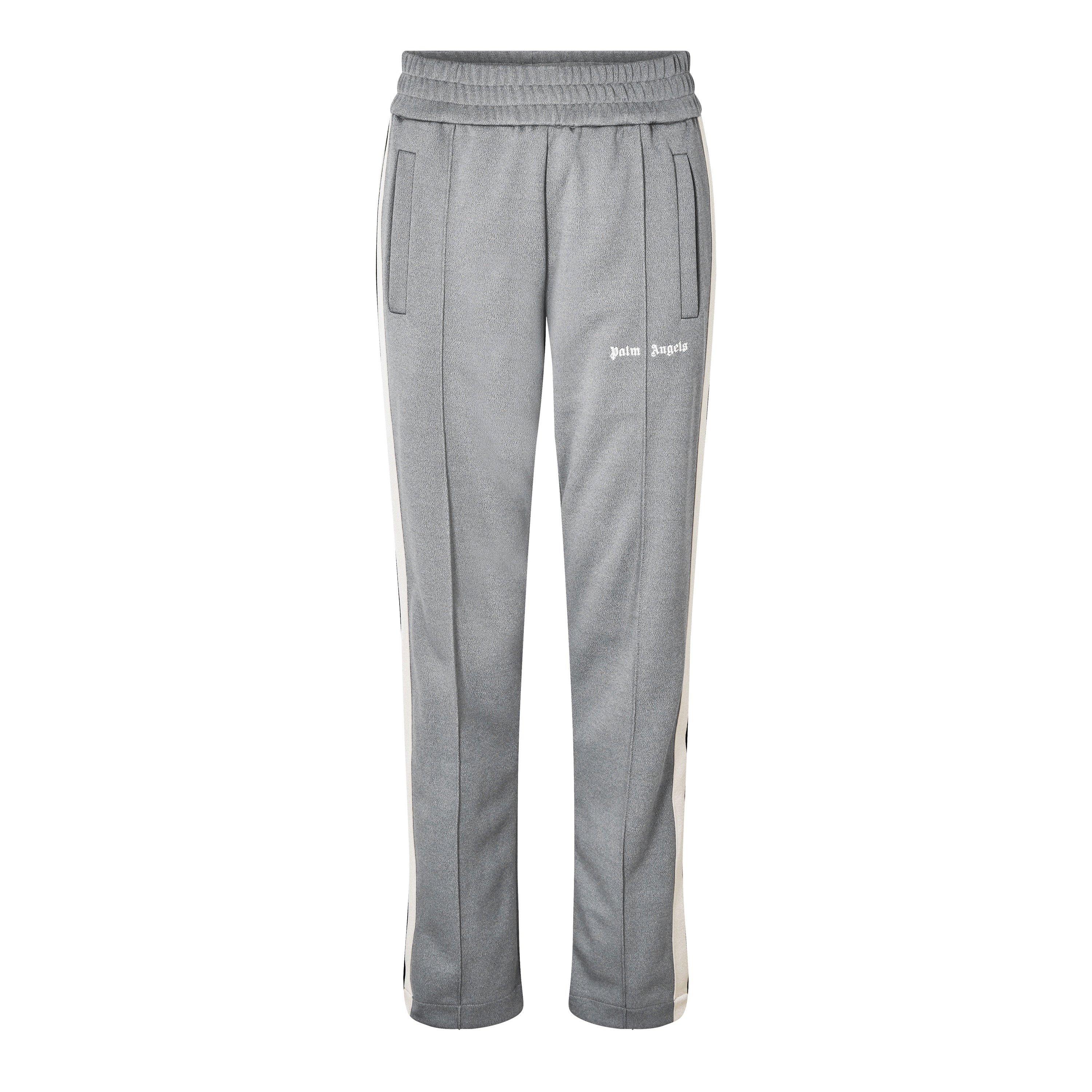Grey 0803 - Palm Angels - Logo Embroidered Track Trousers - 5