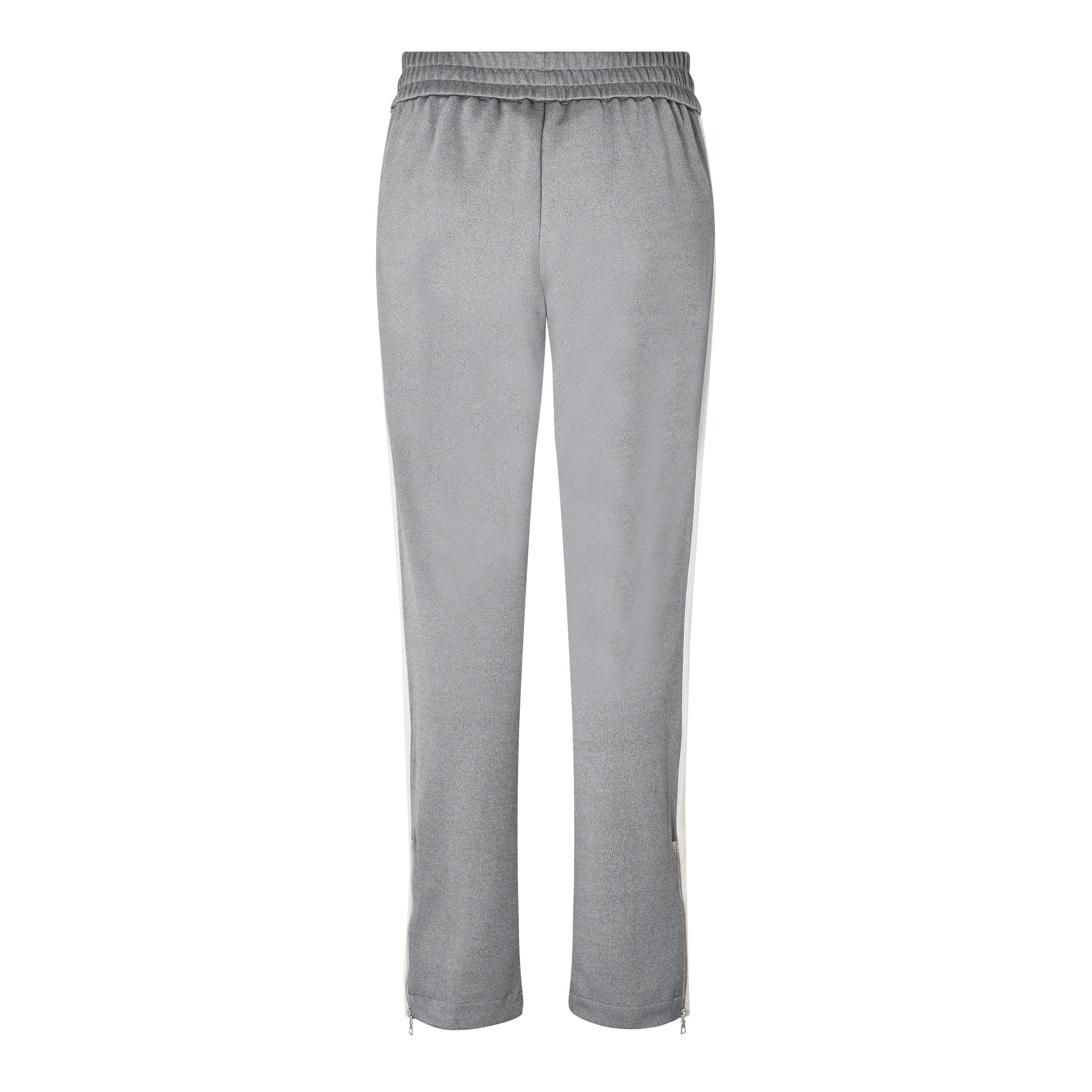 Grey 0803 - Palm Angels - Logo Embroidered Track Trousers - 6