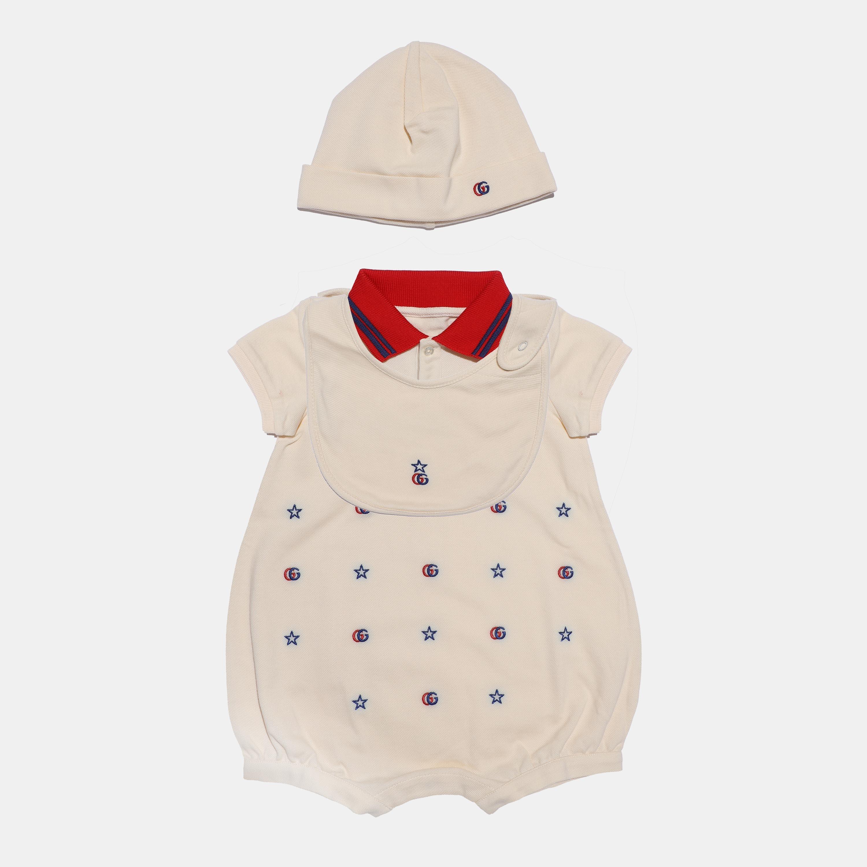 Bone/Mix - Gucci - Unisex Kids' Top and Legging Set - 1