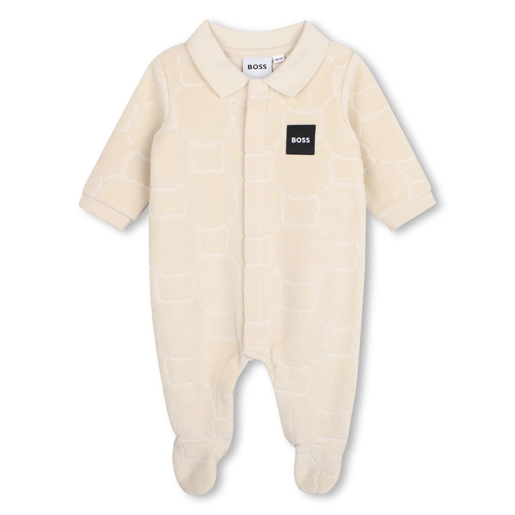 Beige - Boss - Boss Sleep Pjs Bb64 - 3