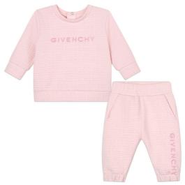 GIVENCHY All-Over Logo Print Tracksuit Babies