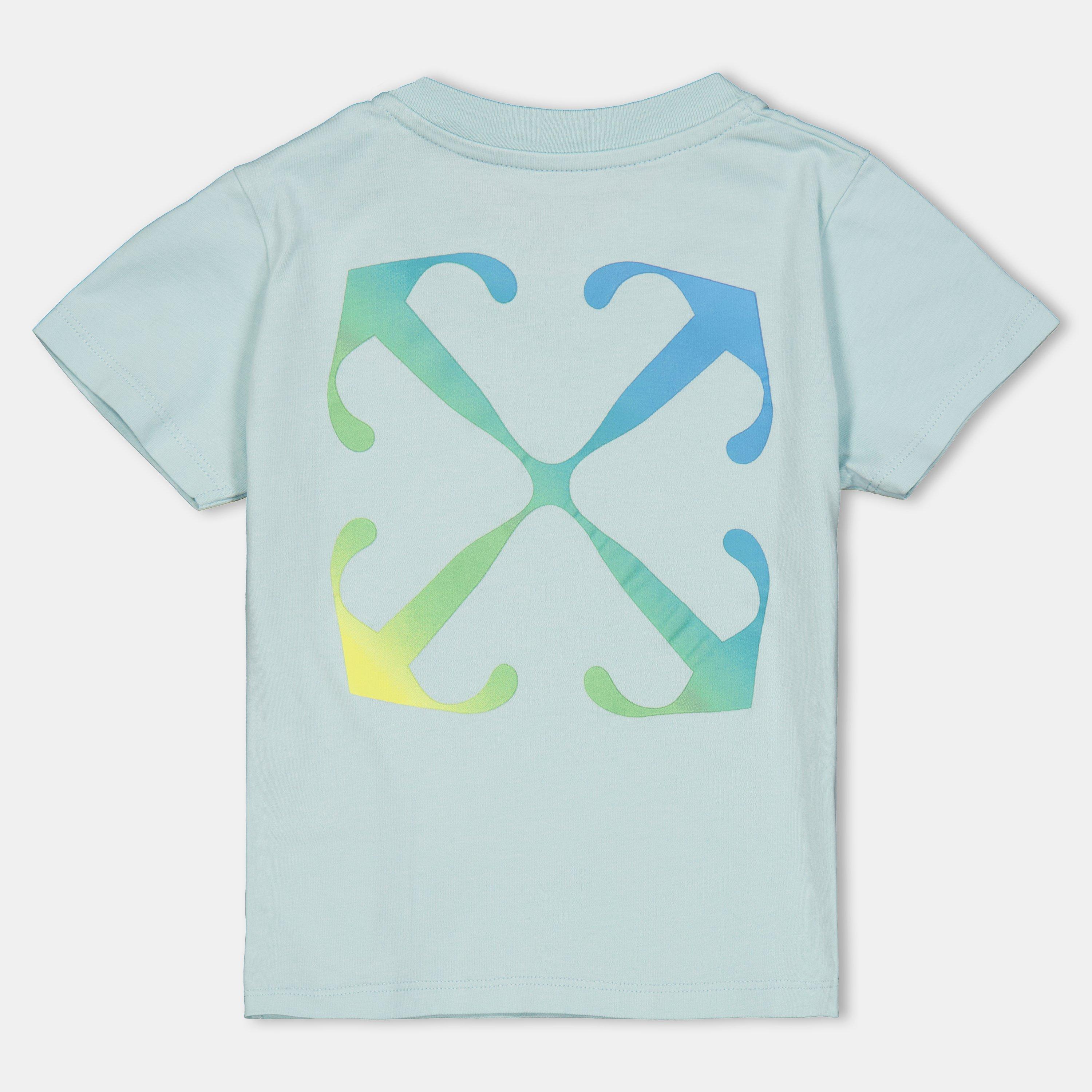 Blue Multi - Off White - Kids Knitted Top - 2