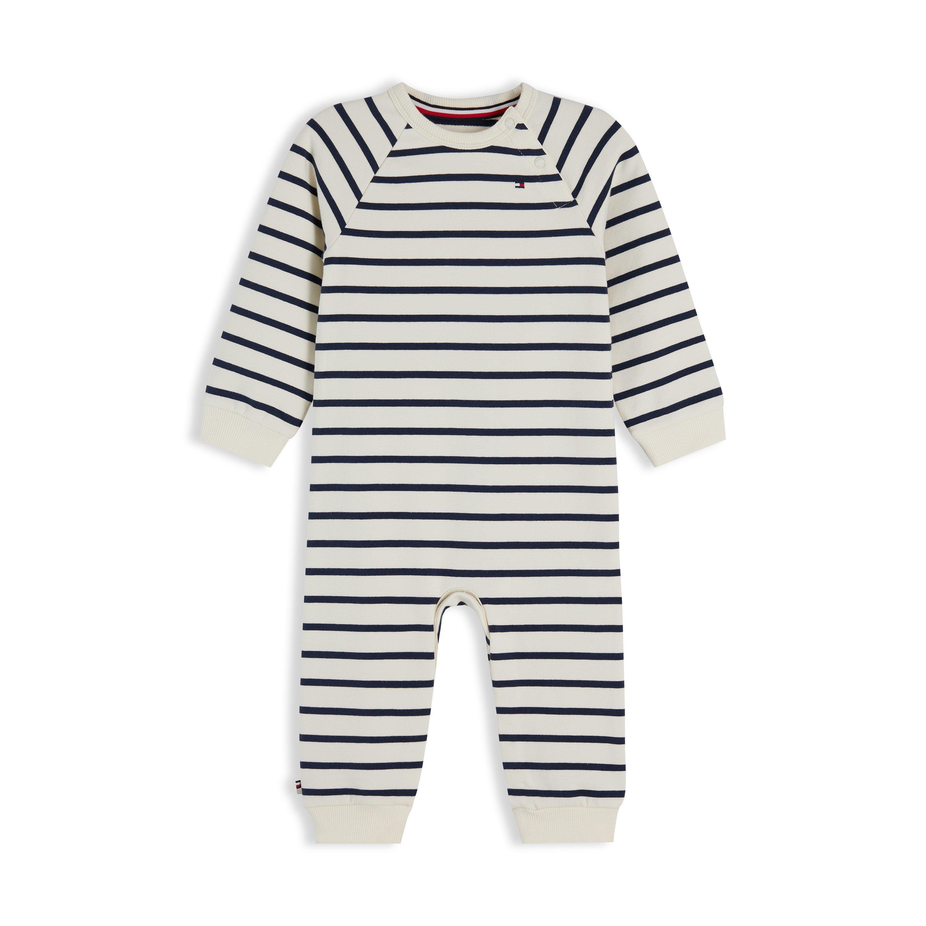 Wht Stripe YBR - Tommy Hilfiger - Unisex Kids' Onesies - 1