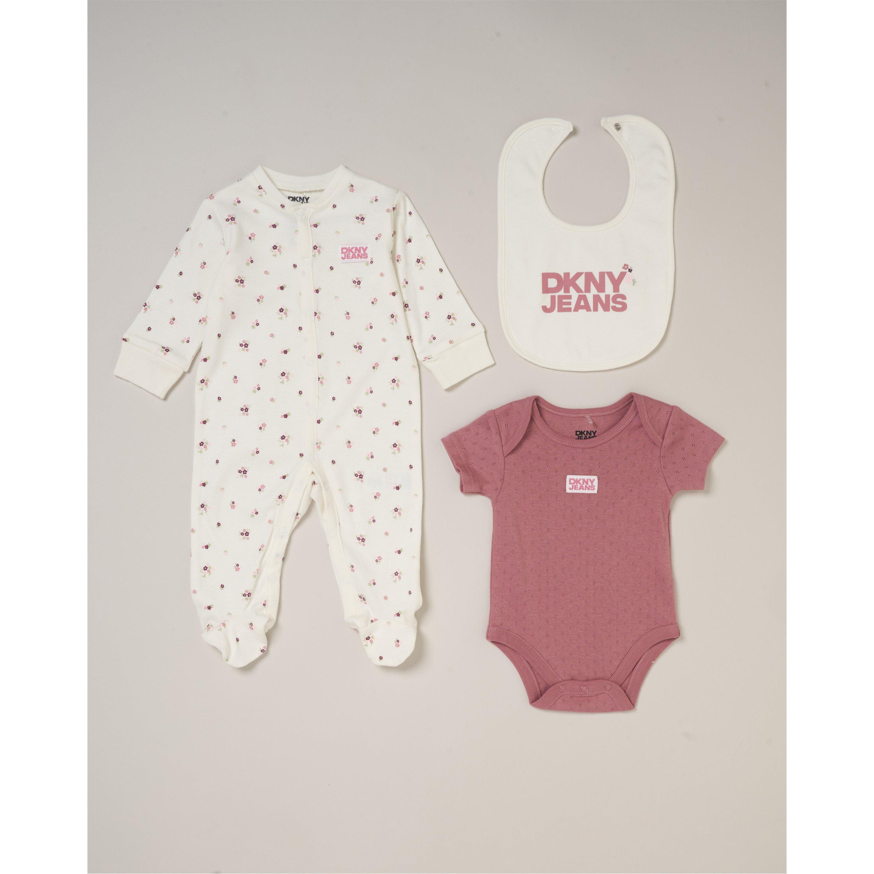 Purple - DKNY - Top and Trouser Pyjama Set - 2