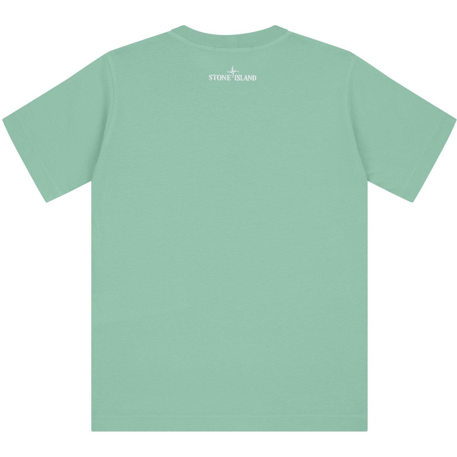 Vd Chro V0052 - Stone Island - Short Sleeves Cotton Jersey Junior - 2