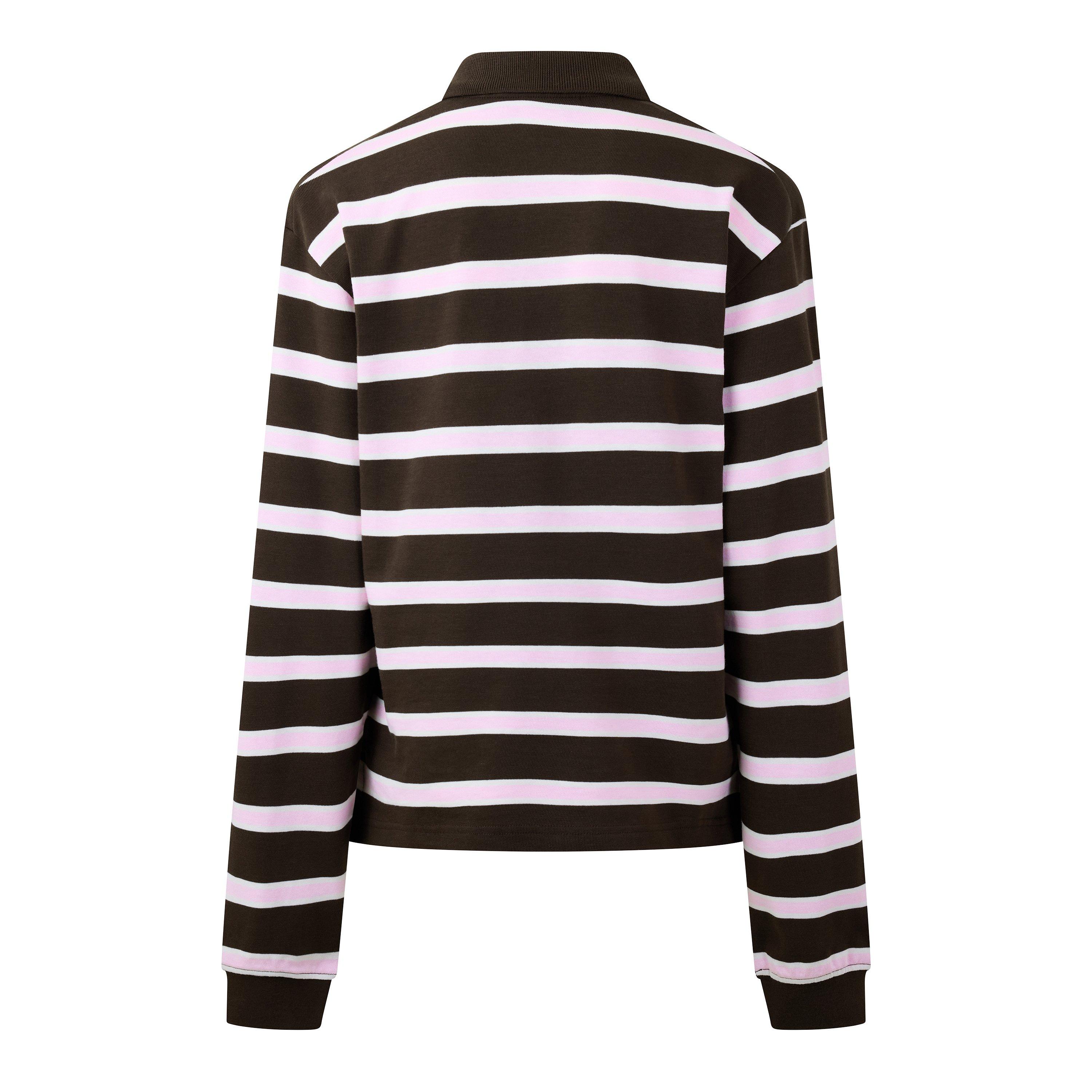 Chocolate - WRSTBHVR - Women's Rugby Polo Shirt - 2
