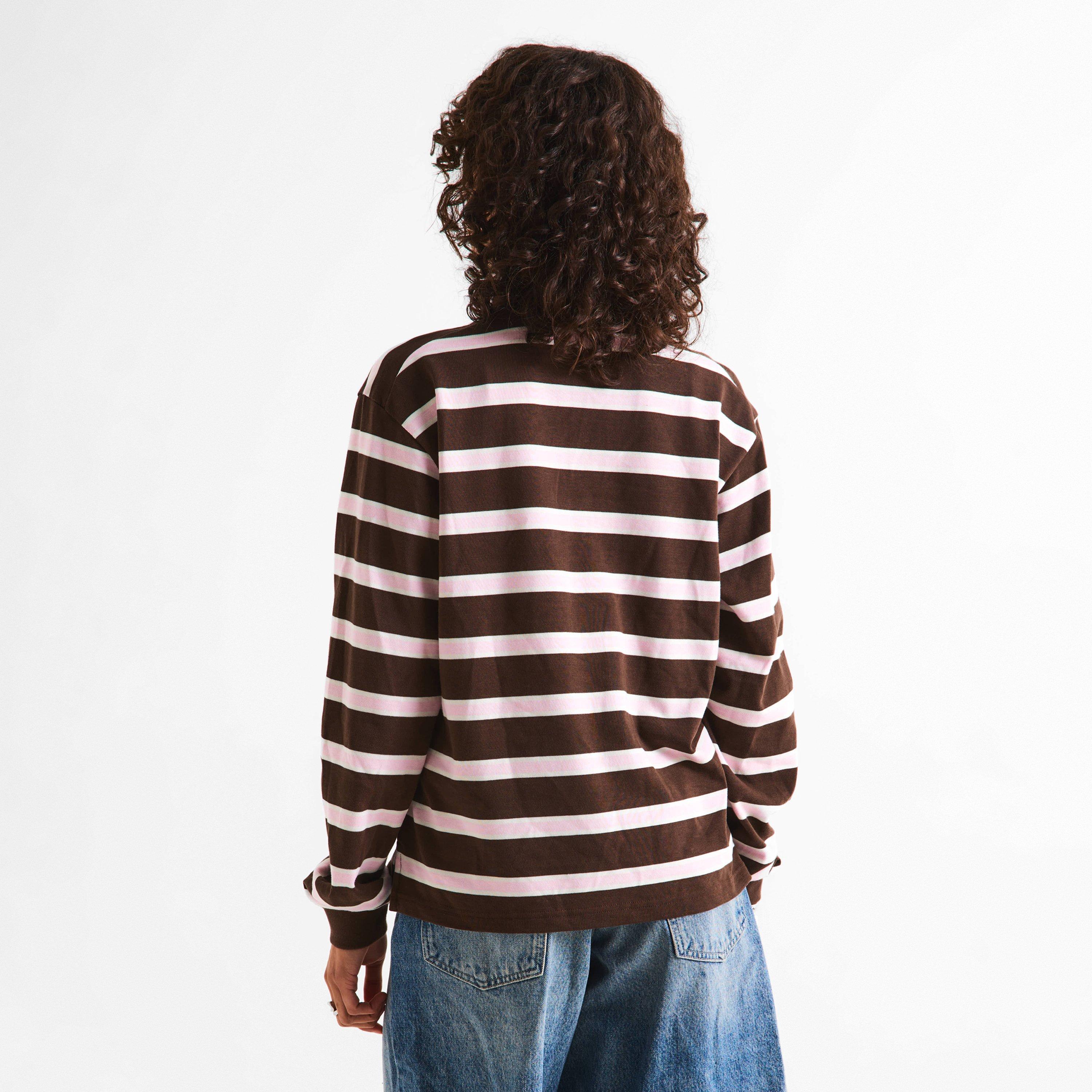 Chocolate - WRSTBHVR - Women's Rugby Polo Shirt - 4