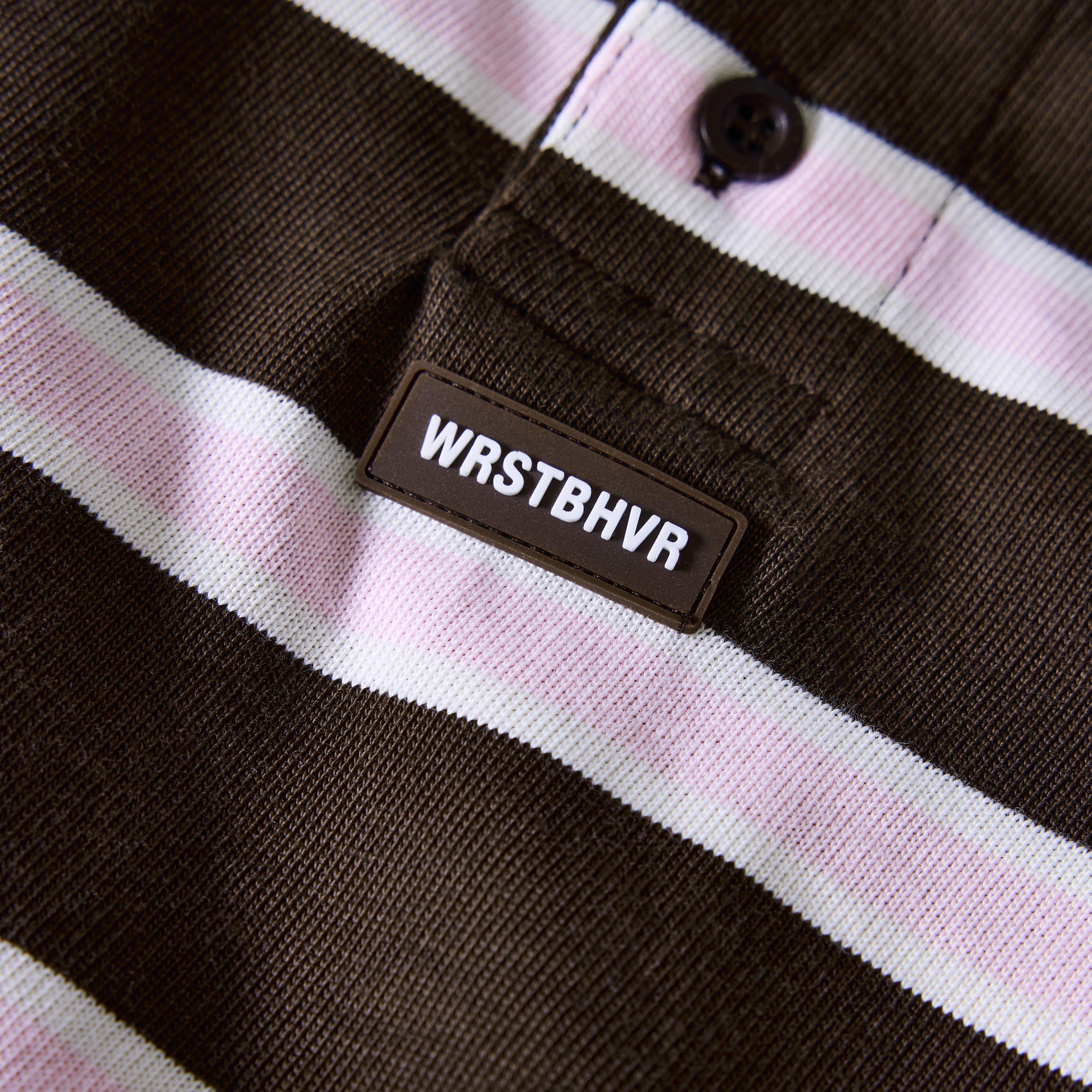 Chocolate - WRSTBHVR - Women's Rugby Polo Shirt - 3