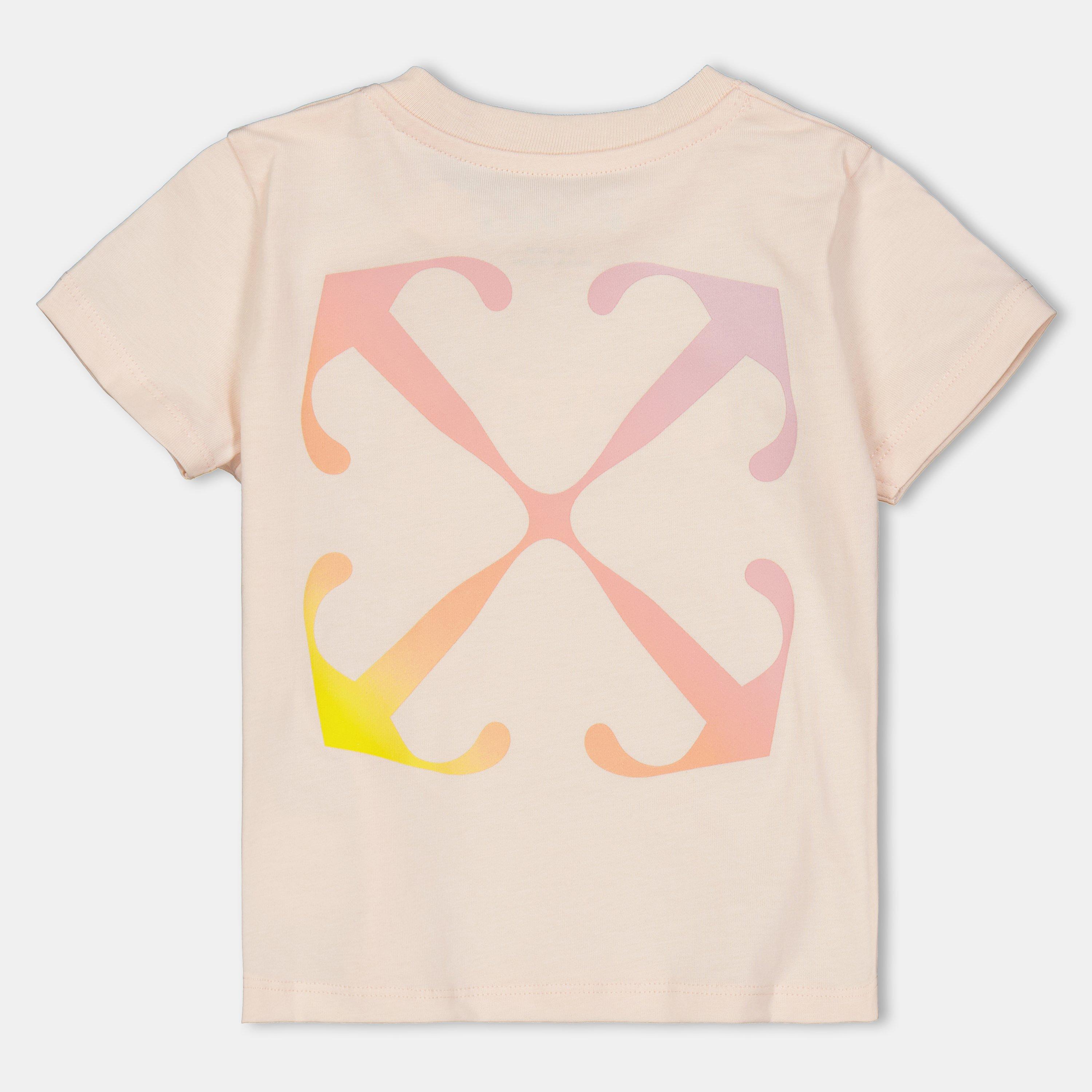 Pink Multi - Off White - Kids Knitted Top - 2