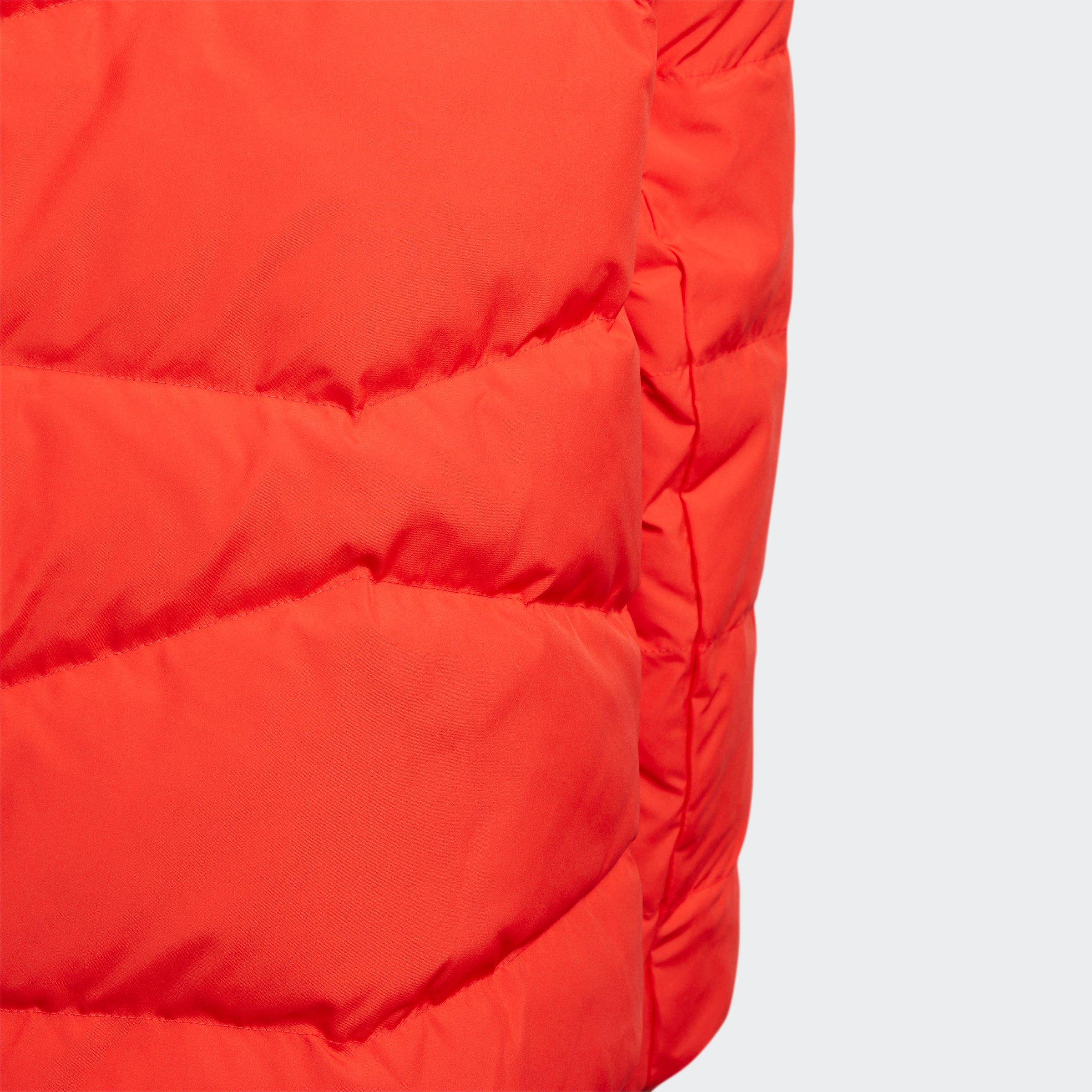 Rosso Vivace / Bianco - adidas - Unisex Kids Frosty Winter Duck Down Full-Zip Down Jacket - 4