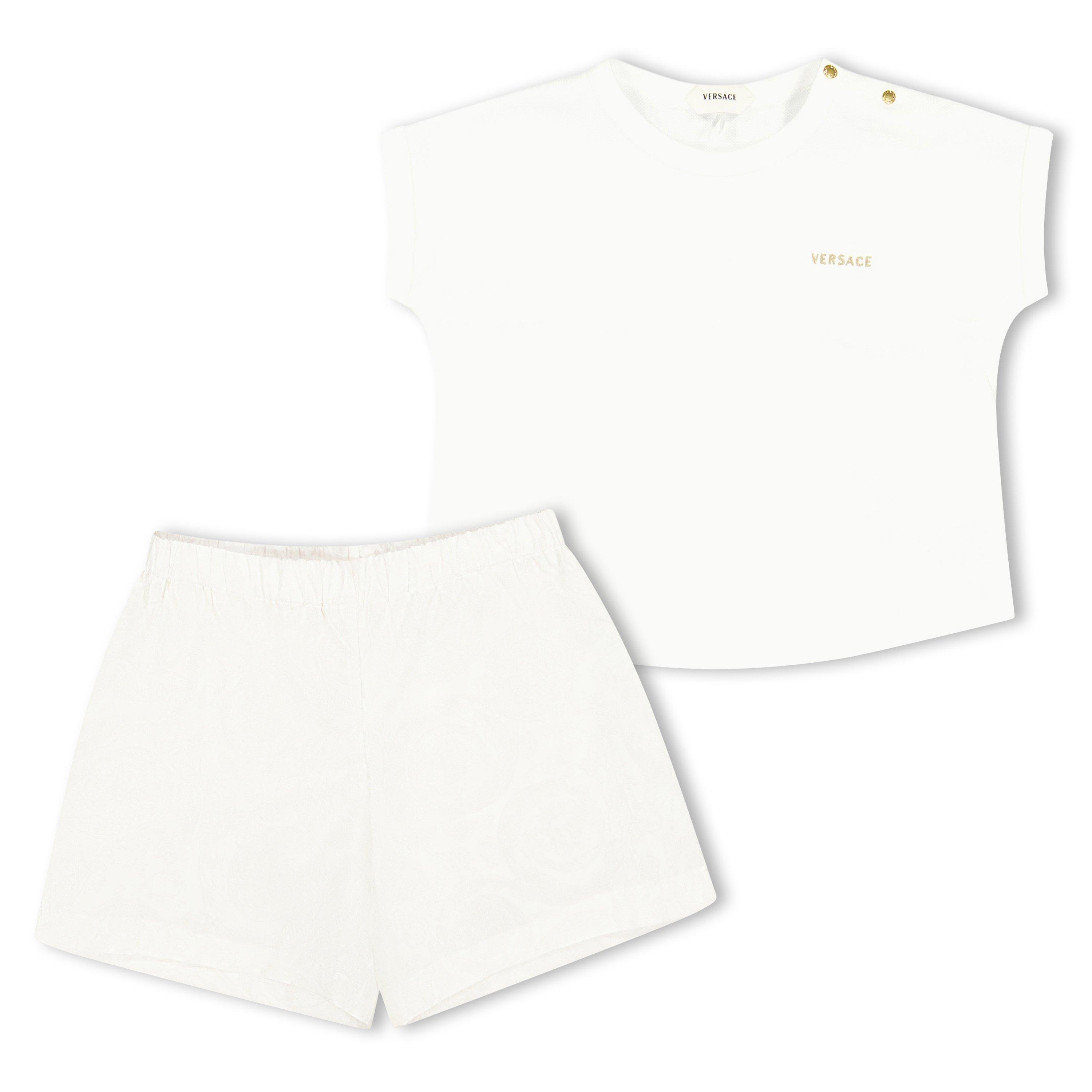 Wht/Sand 6KB40 - Versace - Versace TOP& Shorts Bb63 - 1