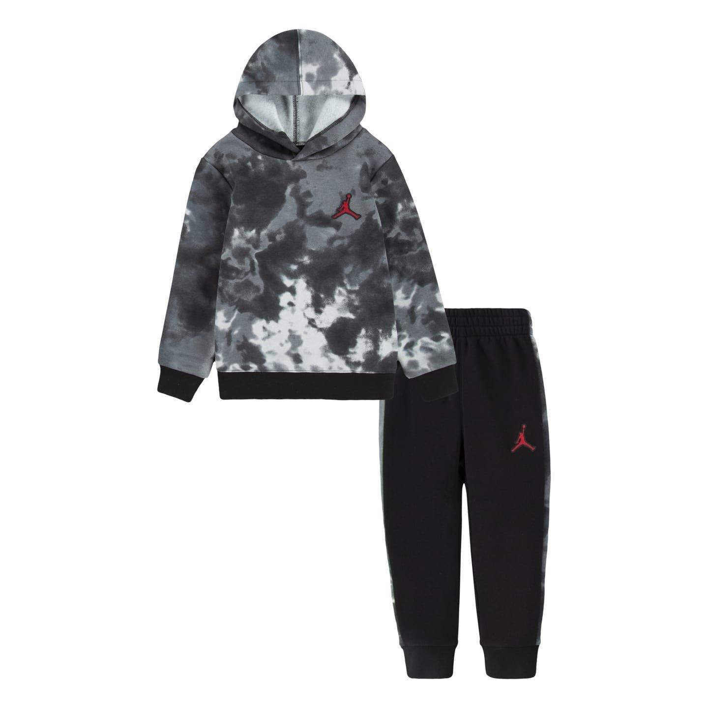 Black - Air Jordan - Open Hem Fleece Joggers