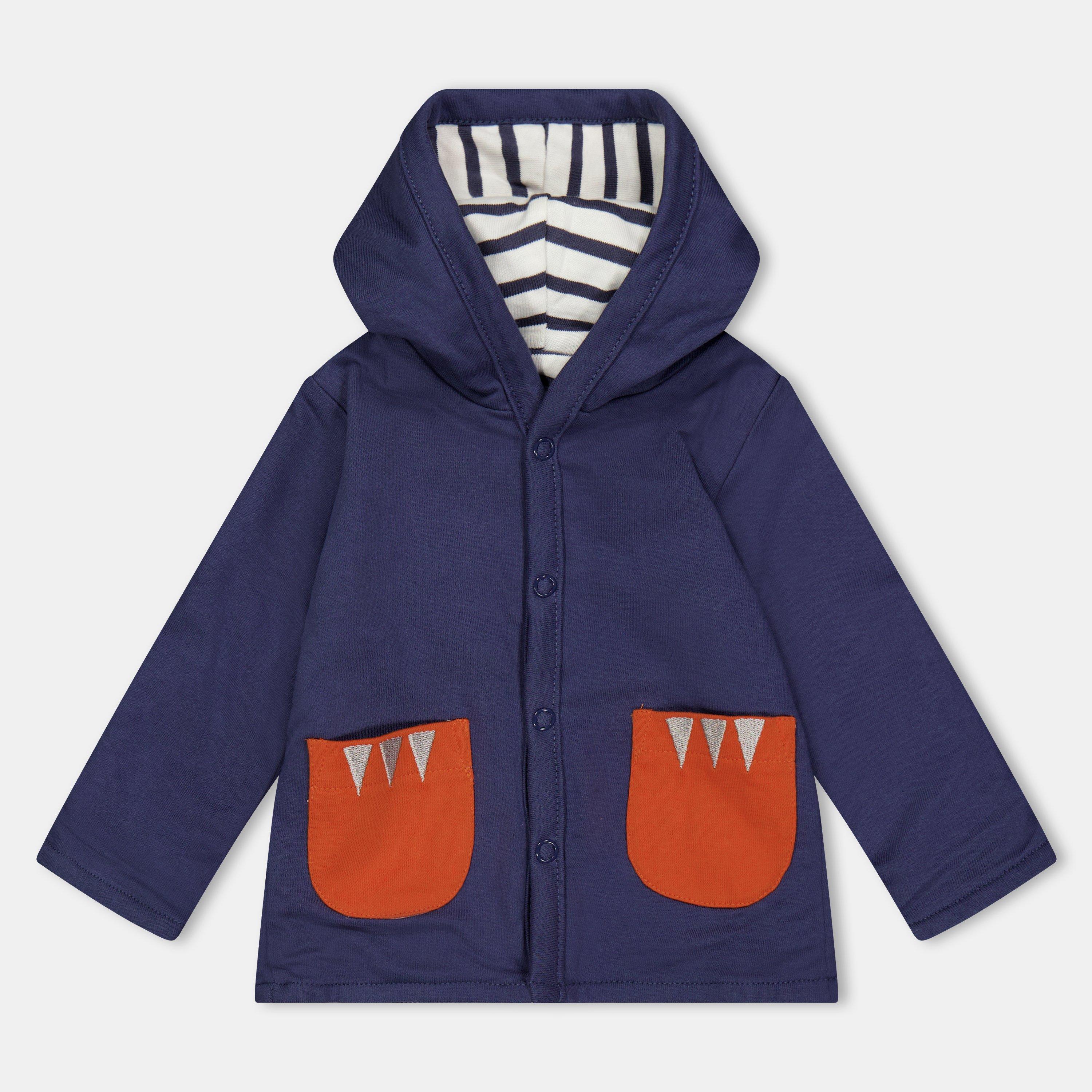 Blu navy - Lilly and Sid - Cheetah Cub Coach Jacket - 1