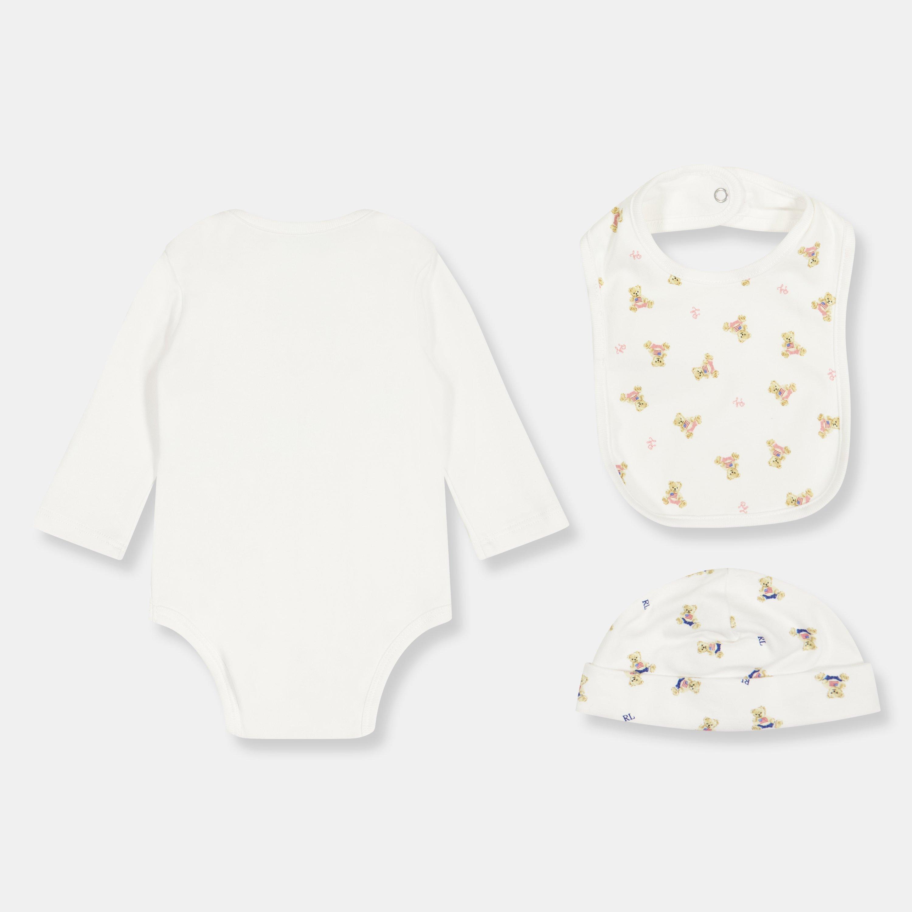 White/Blue - Polo Ralph Lauren - Polo Bear Set Bb61 - 2