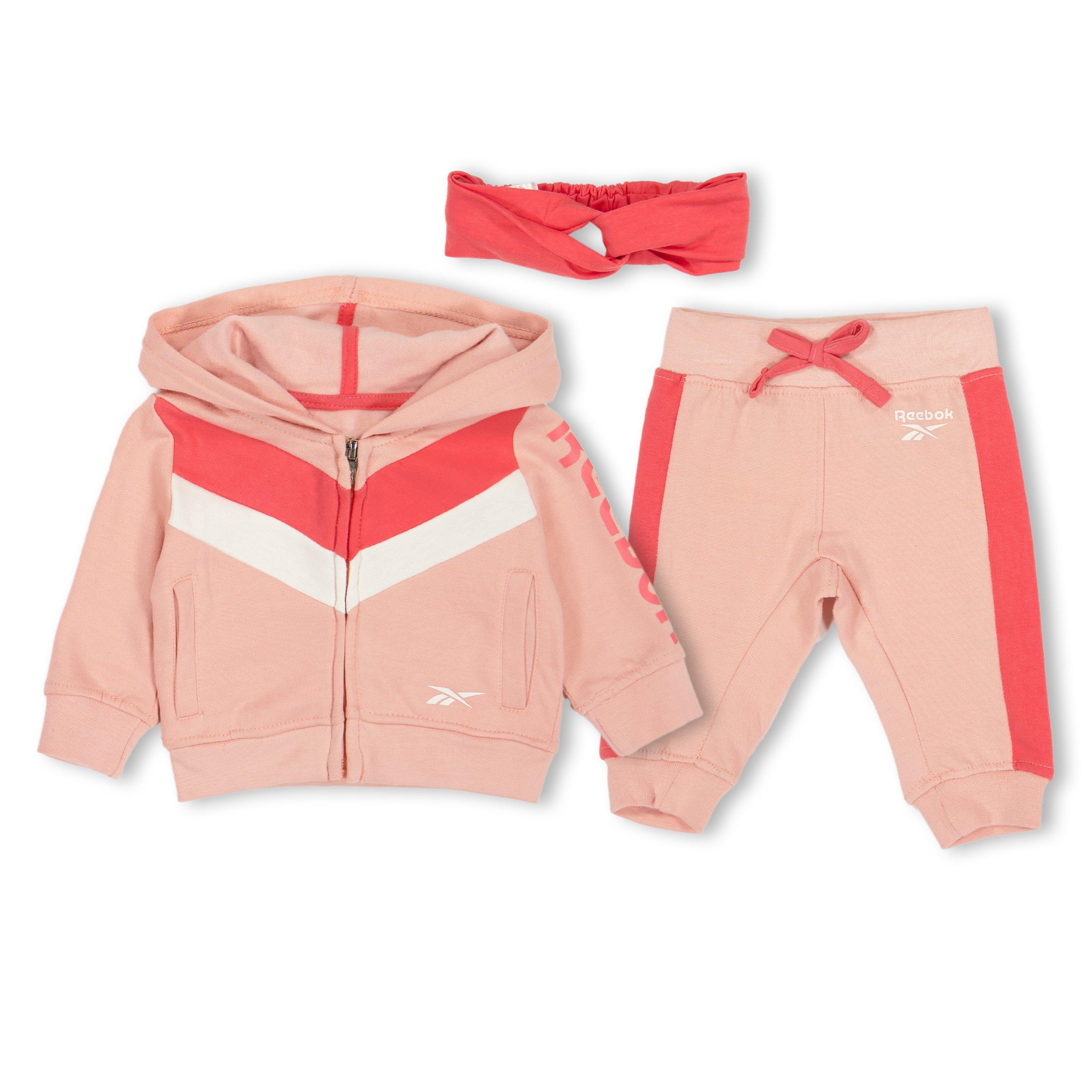 Powder Pink - Reebok - 2Pc Jog Set Bb99 - 1