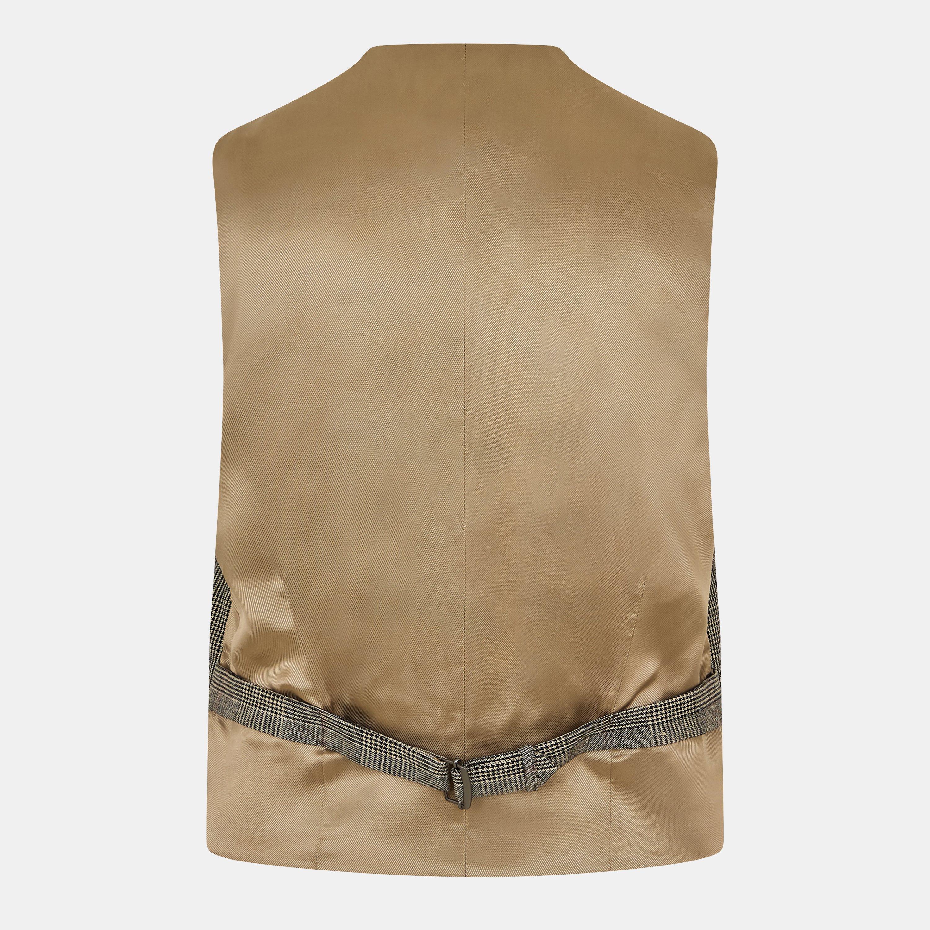 Grey/Black/Mc - Gucci - Men's Wool Formal Waistcoat - 2